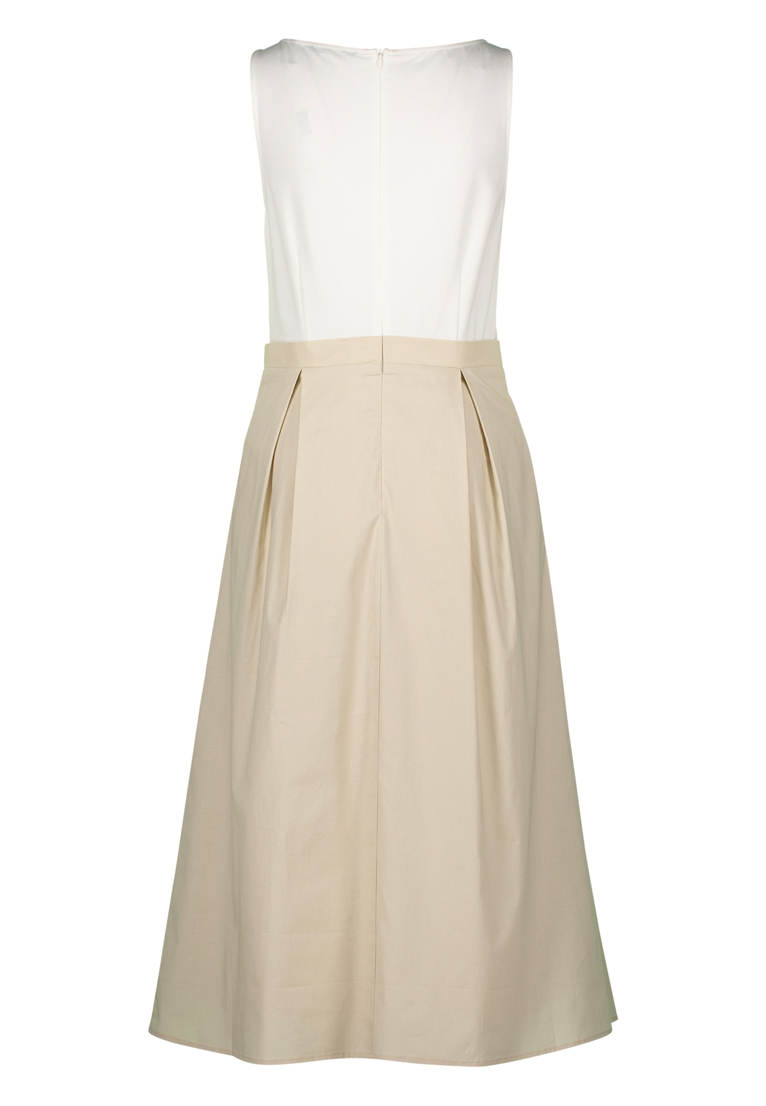Zero Midikleid »zero Midikleid 2-in1-Optik ausgestellt«, Falten