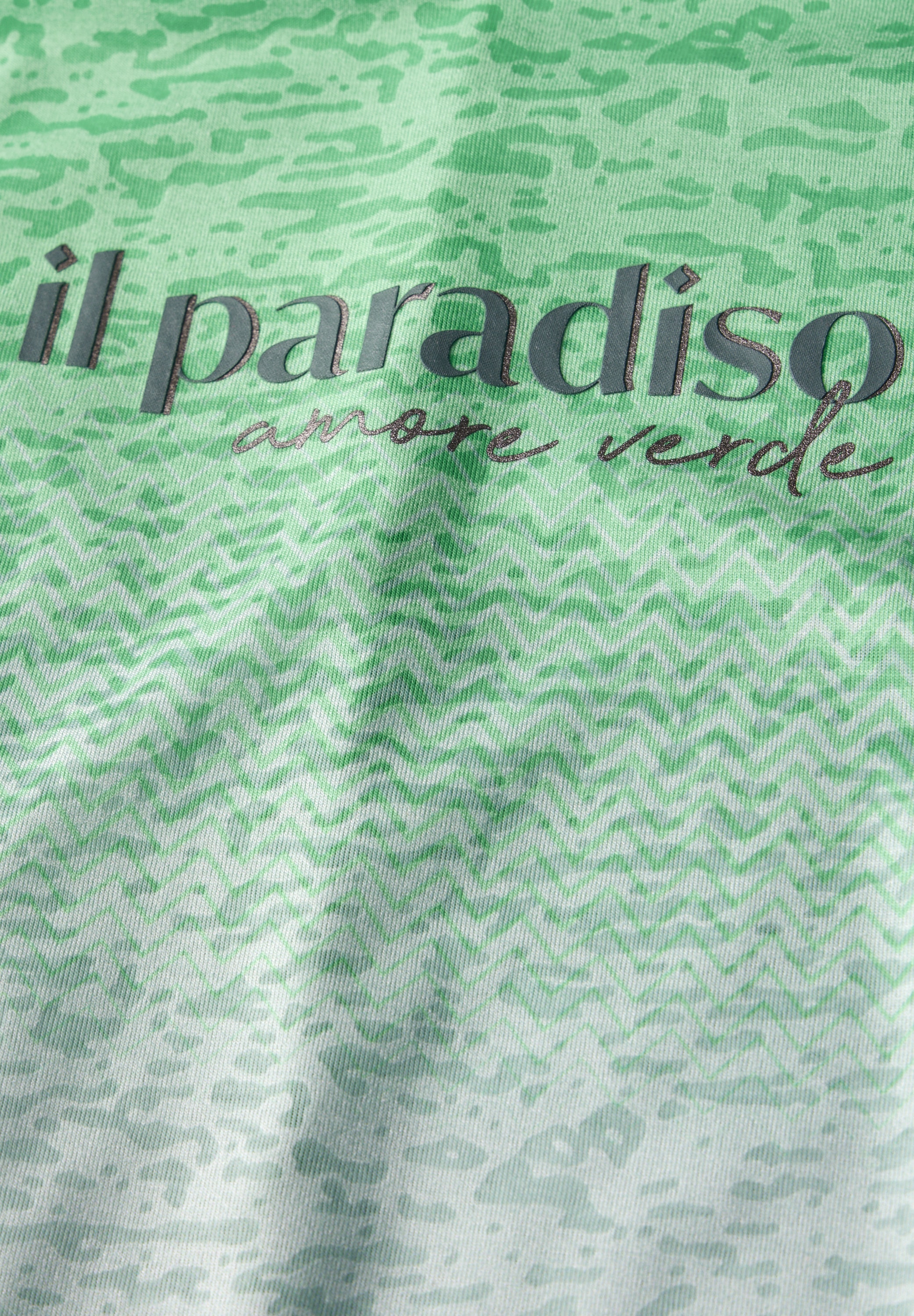 Cecil Print-Shirt, mit U-Boot-Ausschnitt