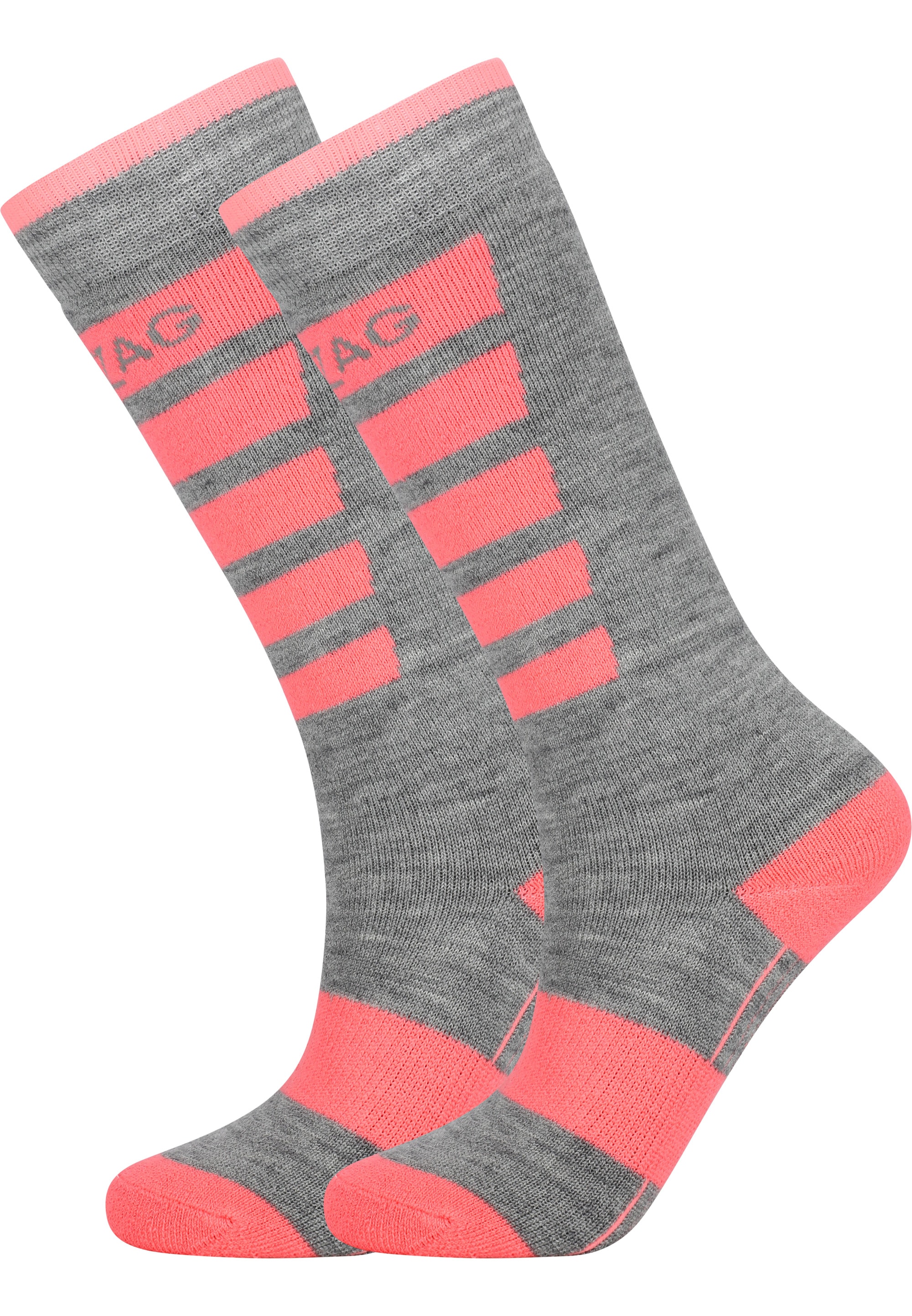 ZIGZAG Socken "Znow", im 2er-Pack mit atmungsaktivem Material