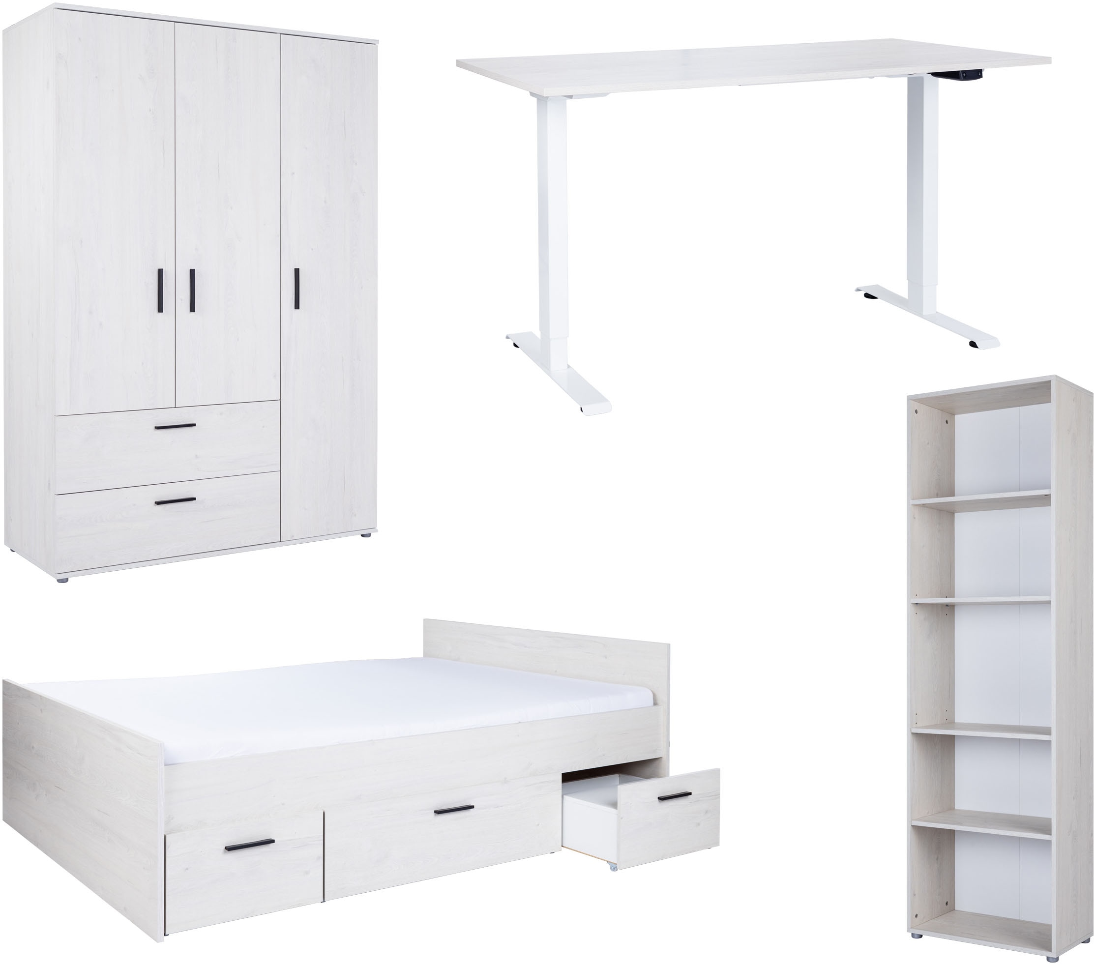 arthur berndt Jugendzimmer-Set "Jugendzimmer-Set "Mathea" 4-teilig" Set, 4 günstig online kaufen