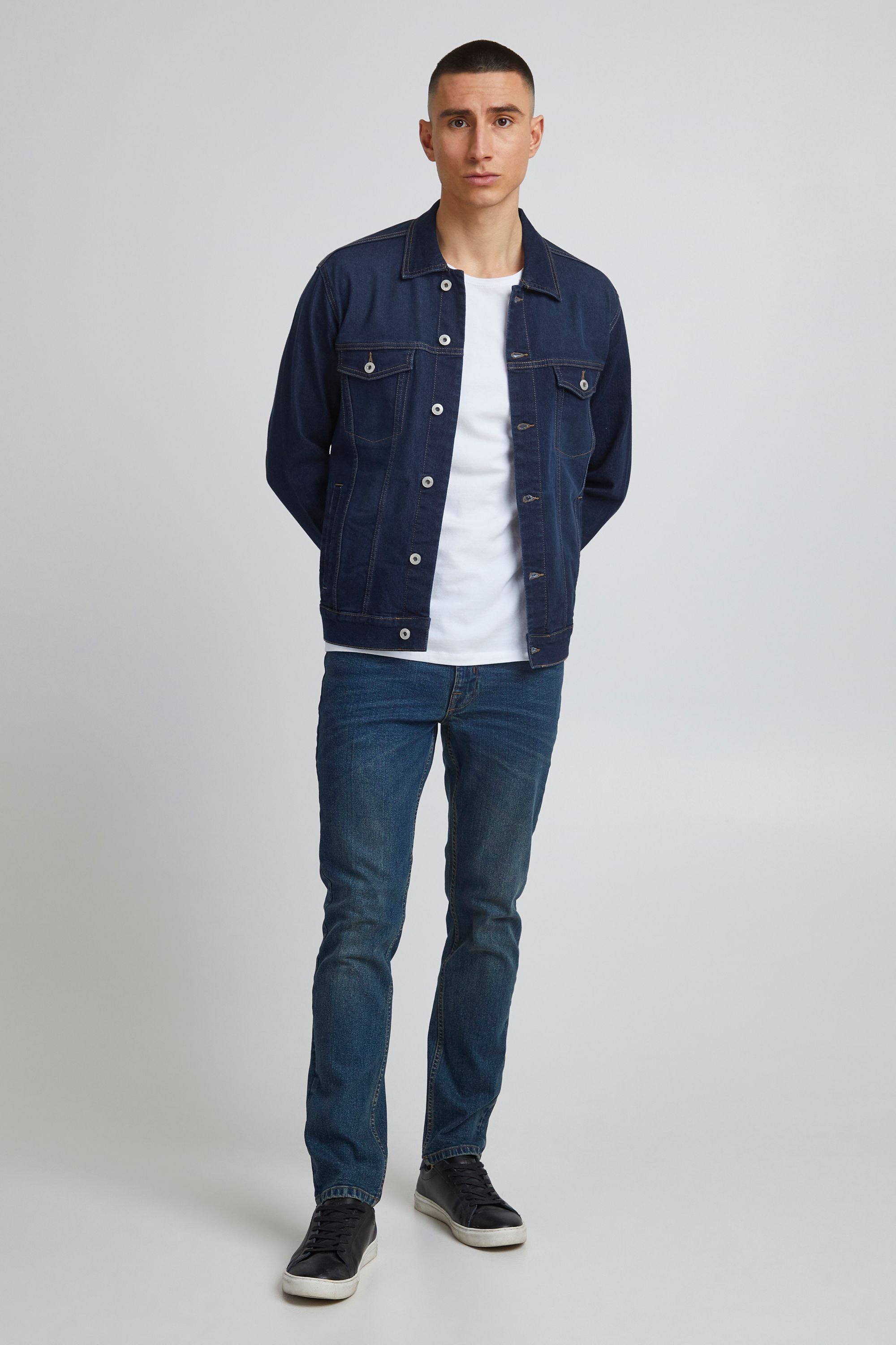 !Solid Jeansjacke »Jeansjacke SDHuxley«, ohne Kapuze
