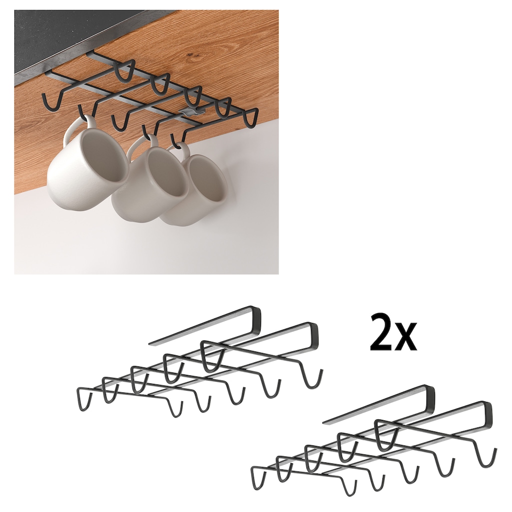 Metaltex Einhängekorb, (2 St.)