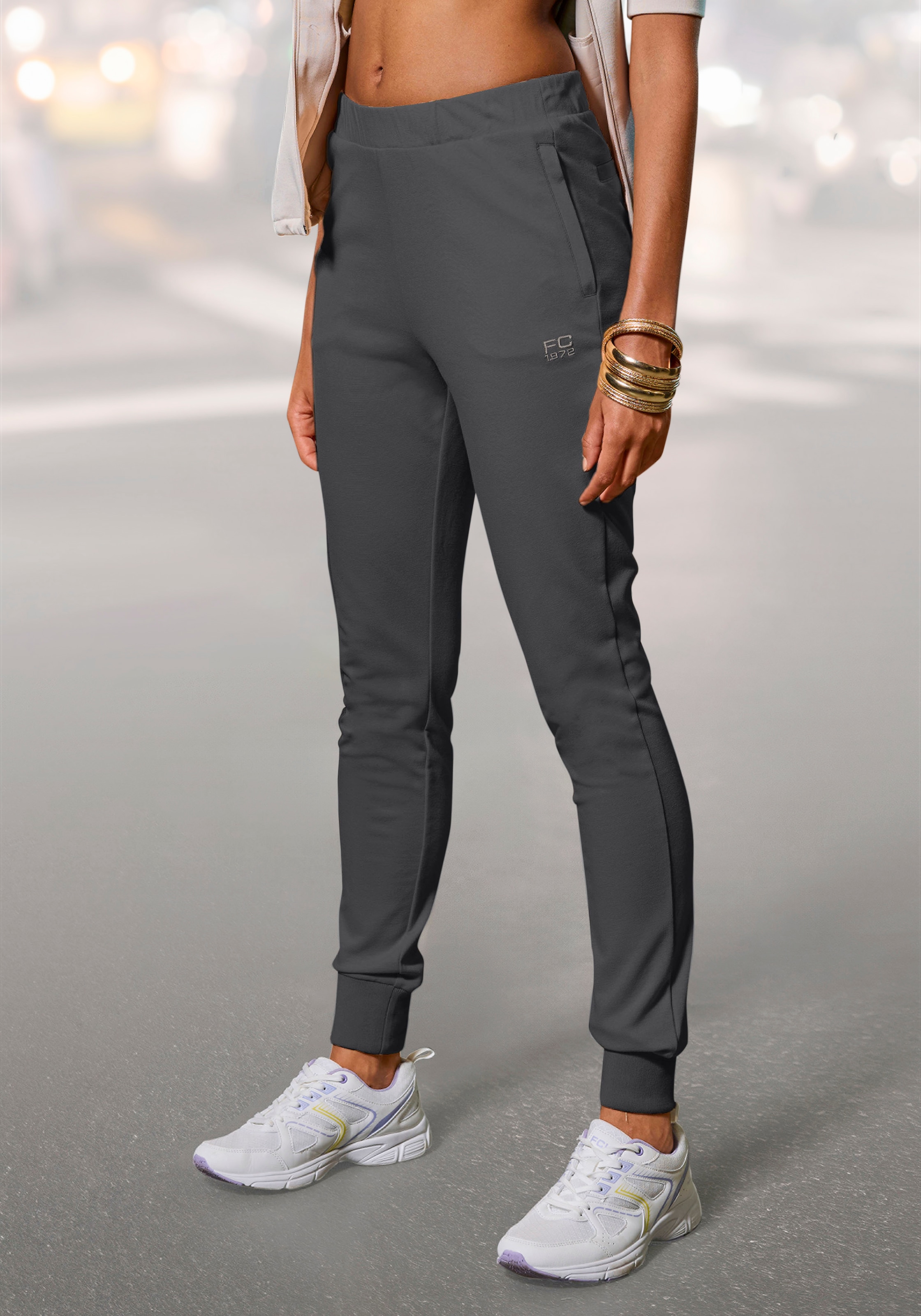 French Connection Loungepants, schmale sportive Form, weich fließend günstig online kaufen