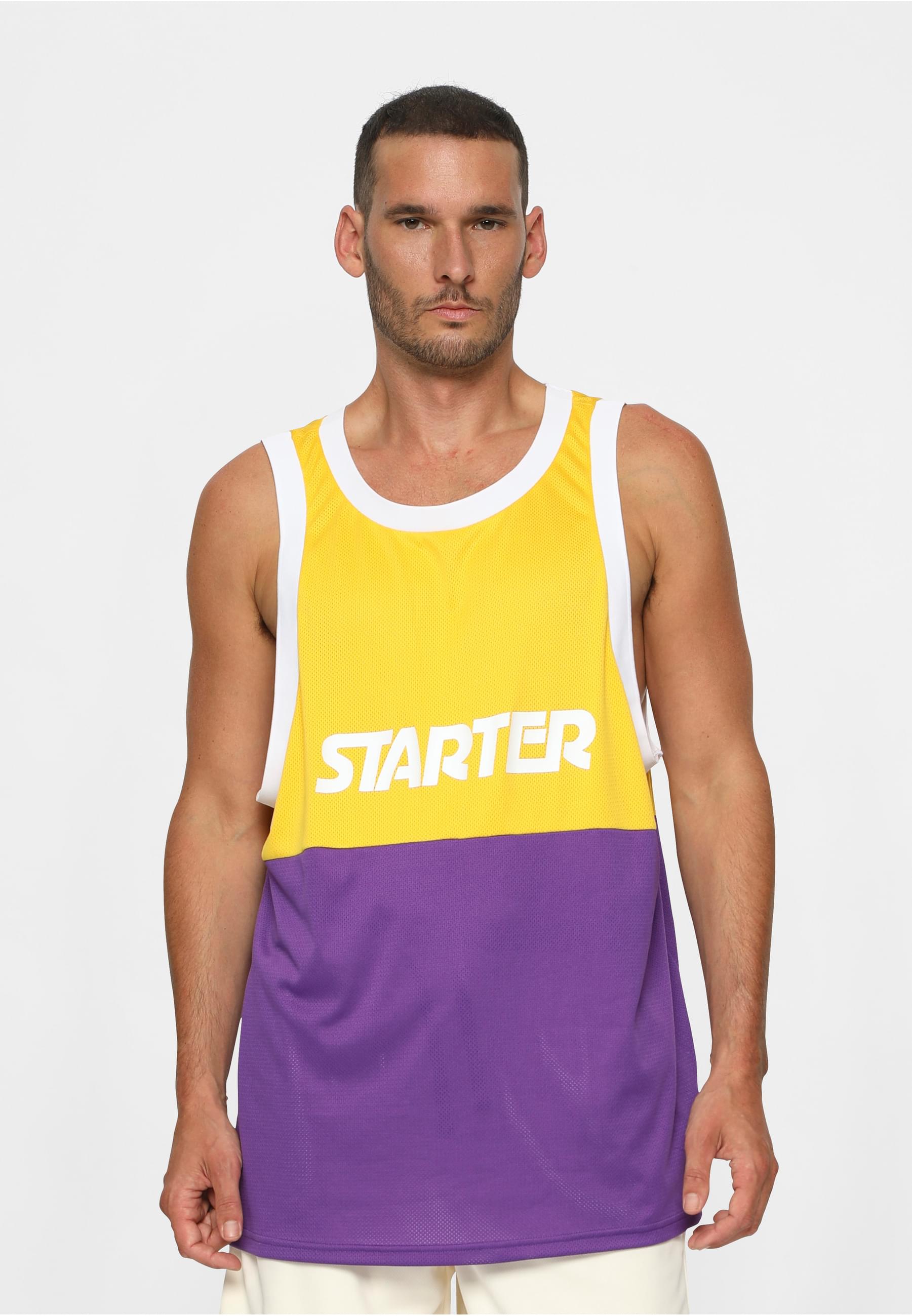 Thumbnail - Starter Black Label Tanktop "Starter Black Label Herren Starter Split Mesh Tank Top" 1 Stk.