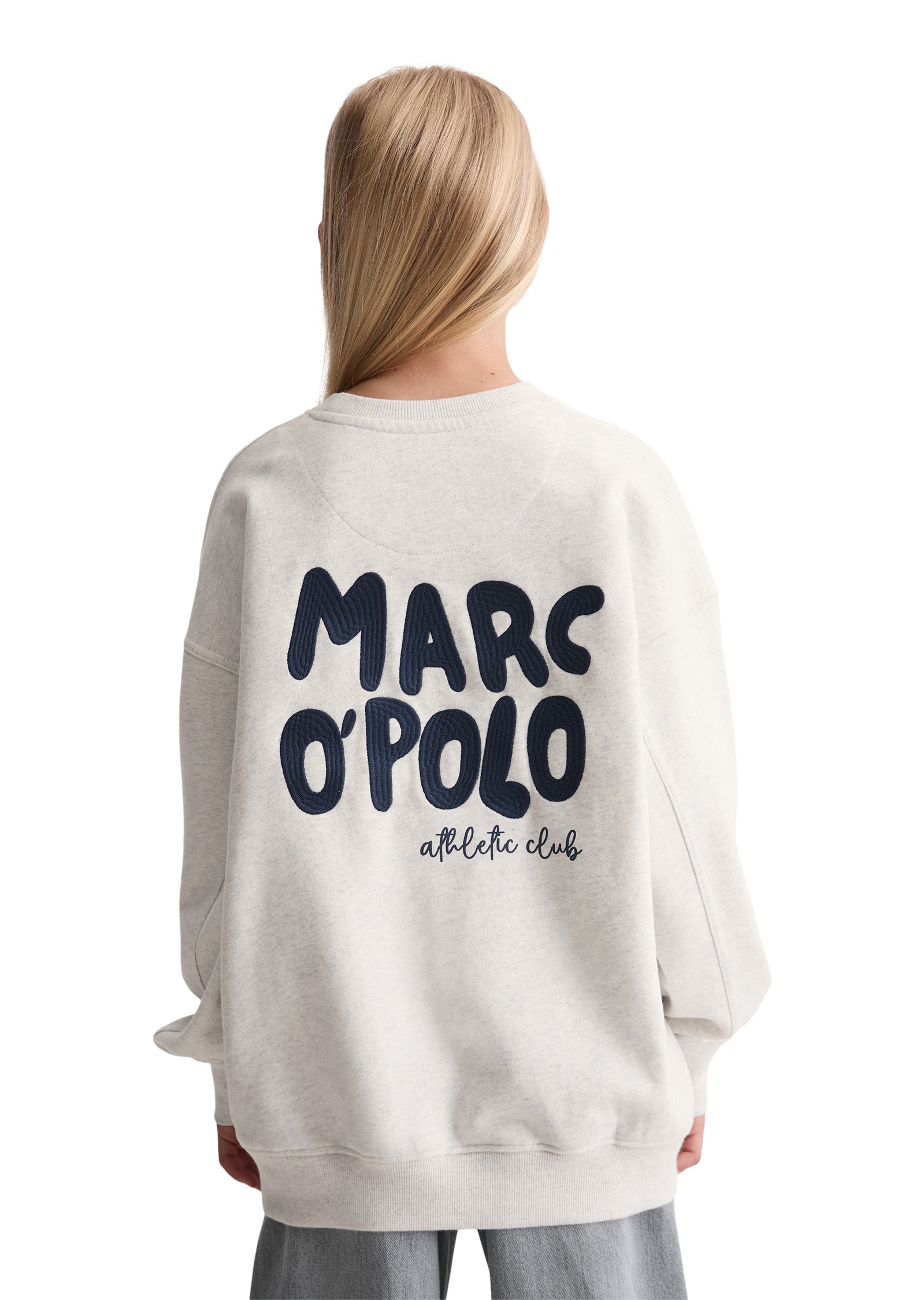 Marc O'Polo Sweatshirt »mit Logo-Stickerei auf beiden Seiten«