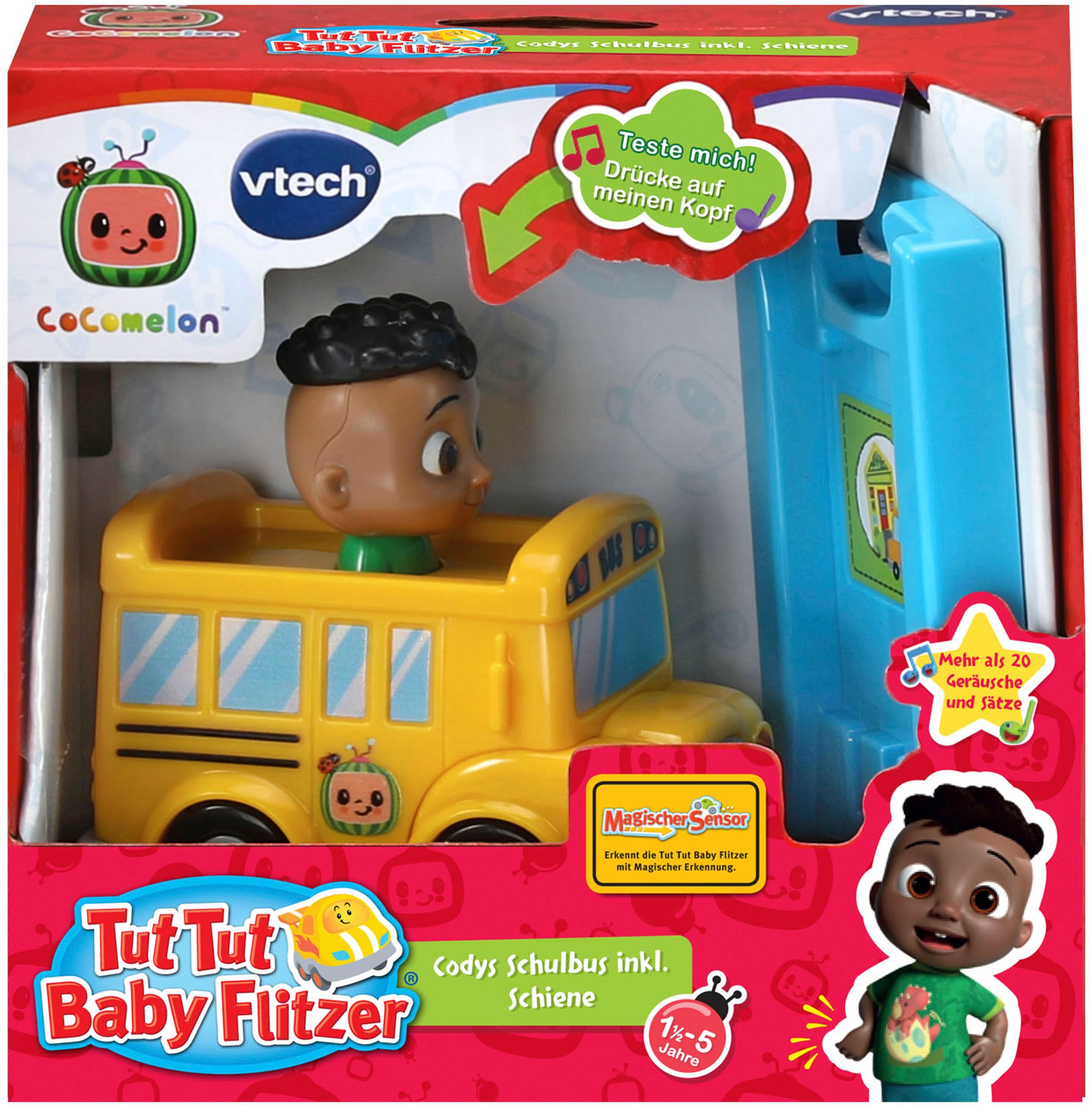 Vtech® Spielzeug-Auto »Tut Tut Baby Flitzer, Codys Schulbus«, mit Licht und Sound