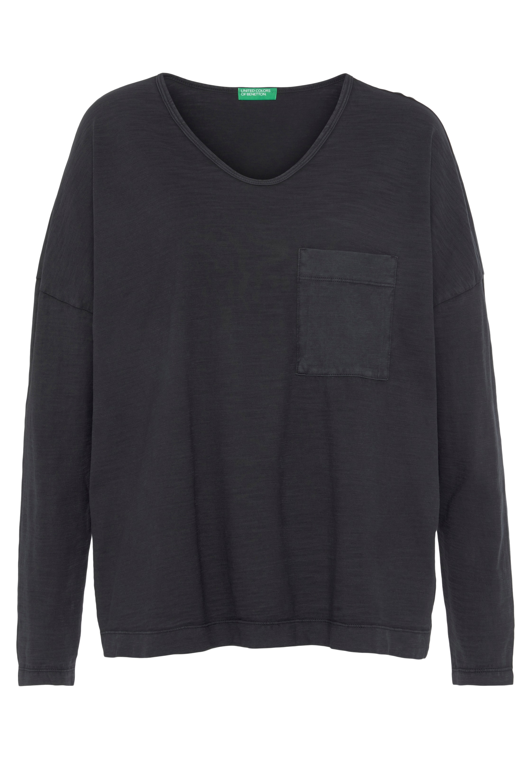 United Colors of Benetton Sweatshirt »SWEATER L/S«, mit kleiner Brusttasche kaufen