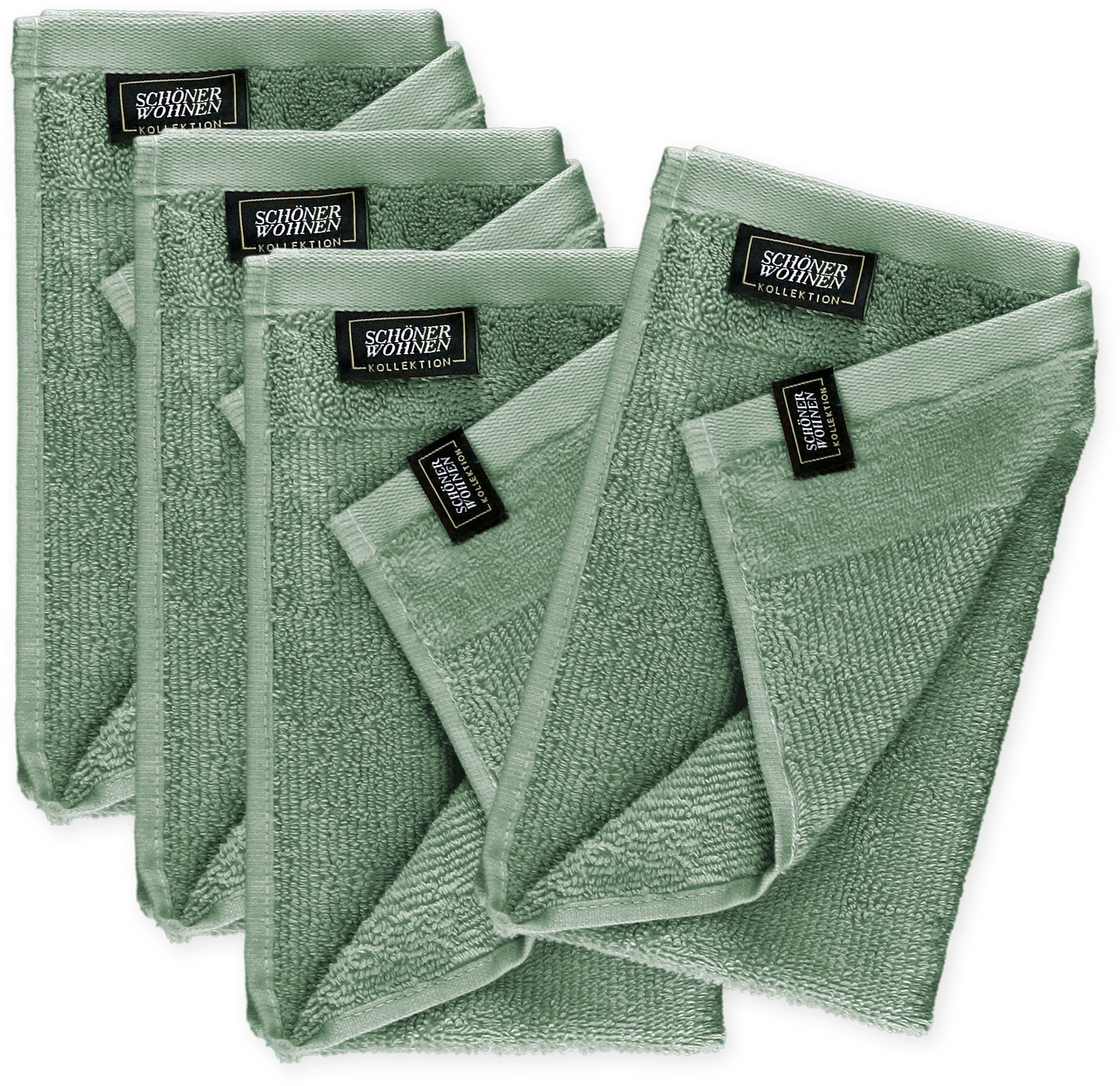 SCHÖNER WOHNEN-Kollektion Gästehandtücher "Sense" mit Velourborte, hautschm günstig online kaufen