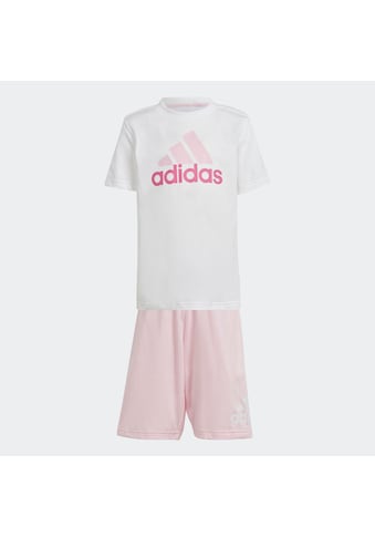 Trainingsanzug »ESSENTIALS LOGO UND SHORTS SET«, (2 tlg.)