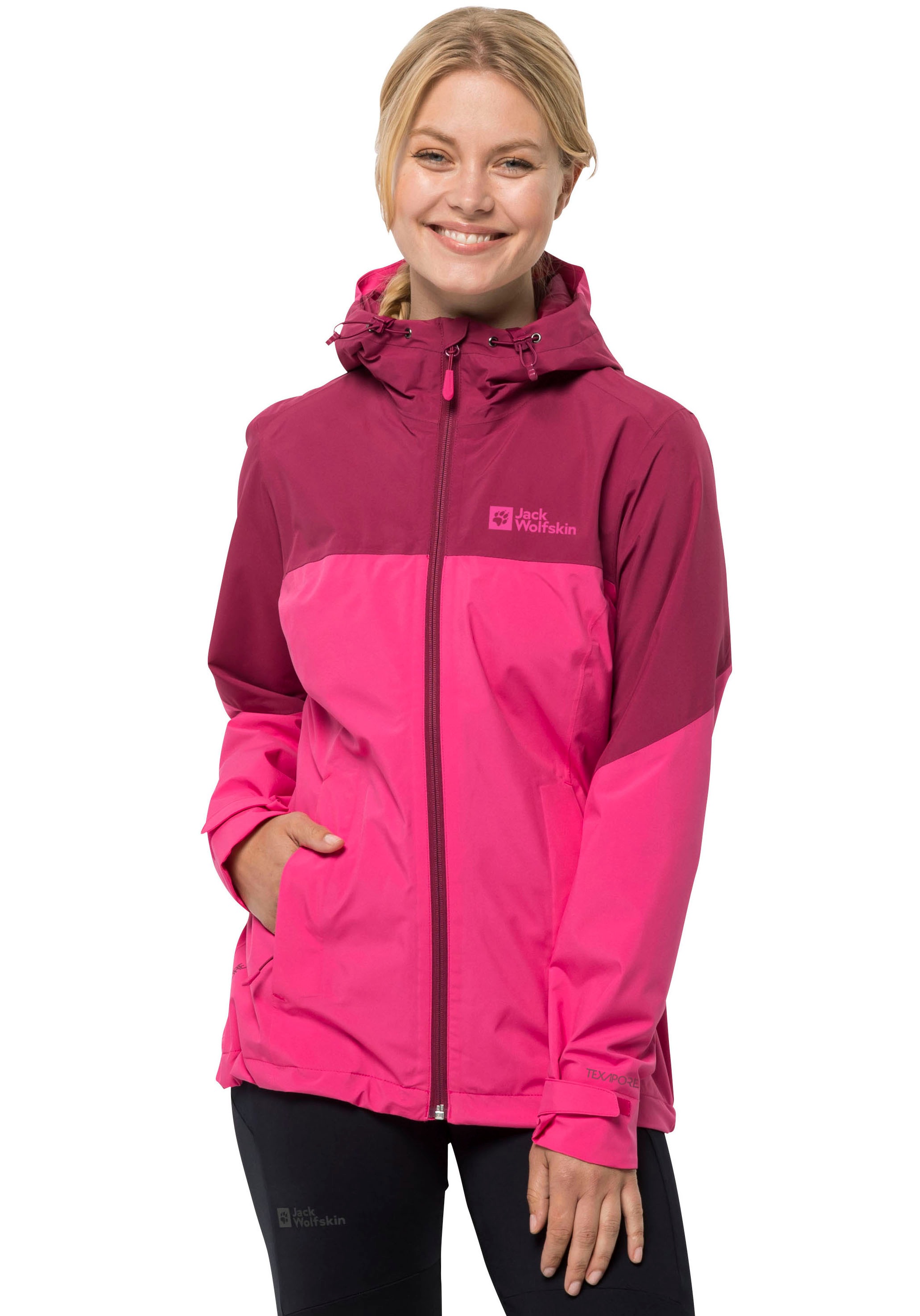 Jack Wolfskin Funktionsjacke »WEILTAL 2L JKT W«, mit Kapuze kaufen