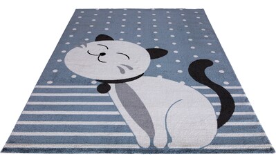 Festival Kinderteppich »Candy 158«, rechteckig, 11 mm Höhe, Motiv Katze kaufen