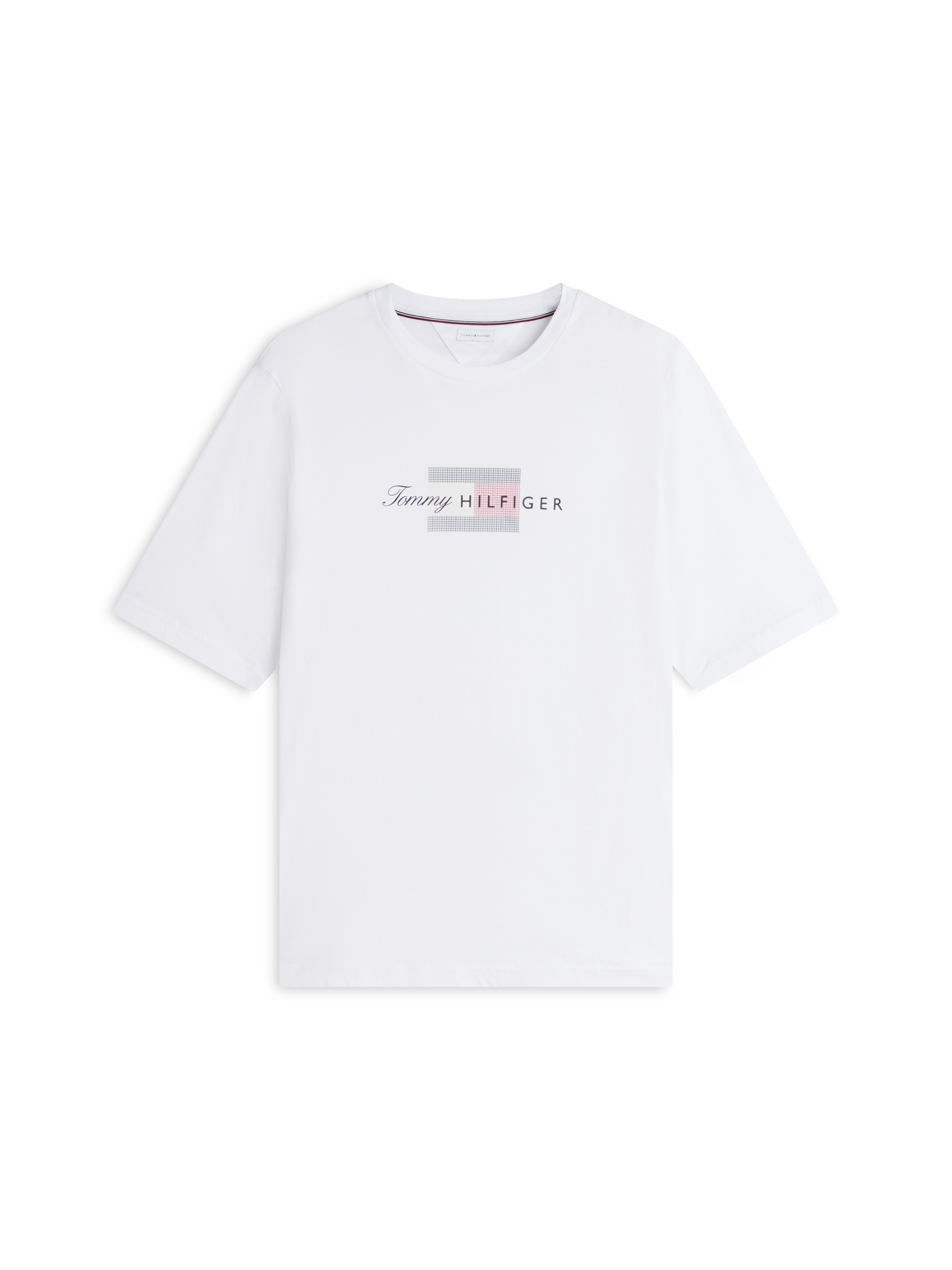 Tommy Hilfiger Big & Tall T-Shirt aus Jersey mit Flag-Grafik, Große Größen