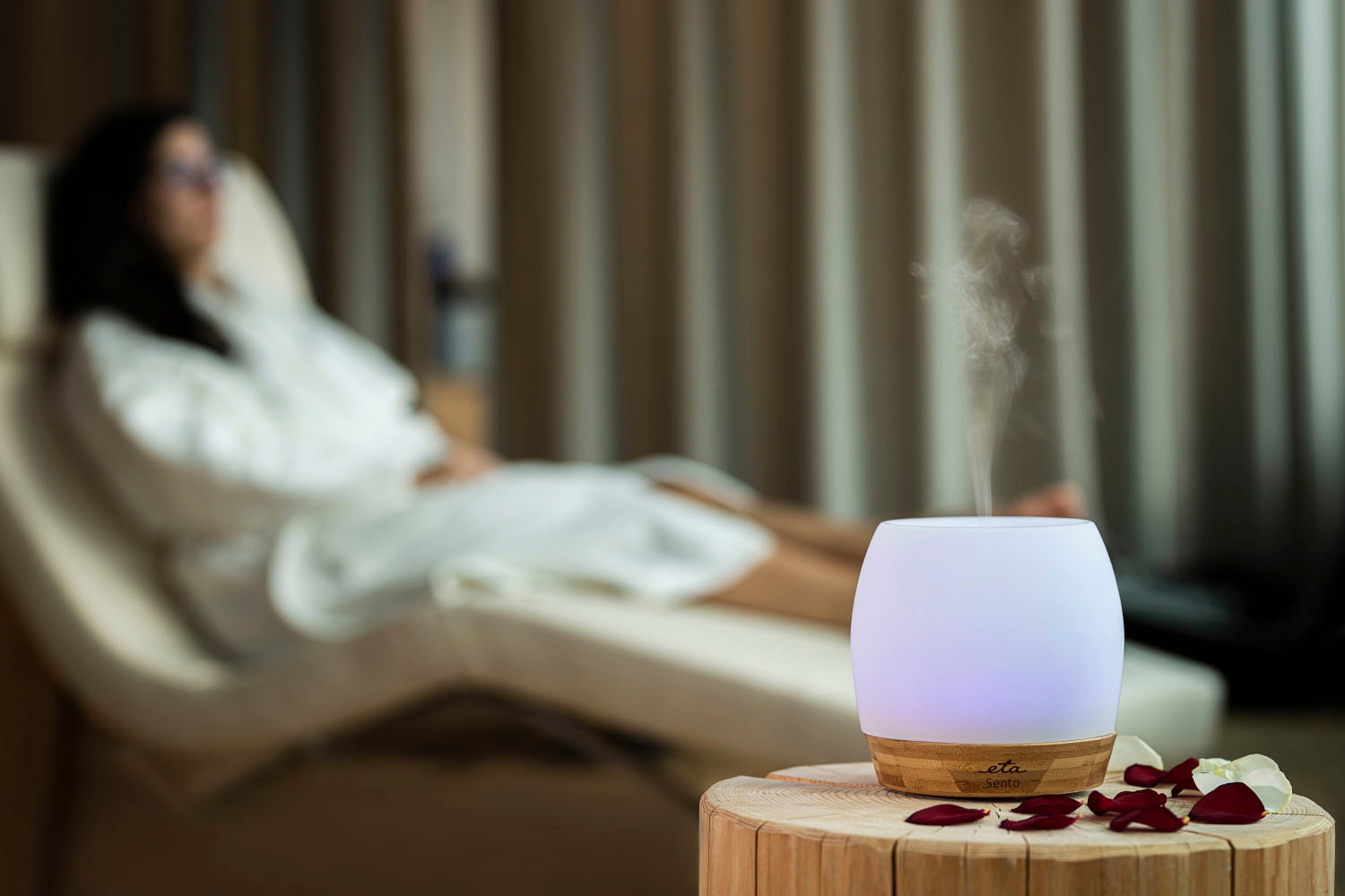 eta Diffuser »SENTO Aroma Diffuser«, 0,1 l Wassertank, Ultraschall, Betriebszeit 8h, bis 20 m², Wassertank 100 ml