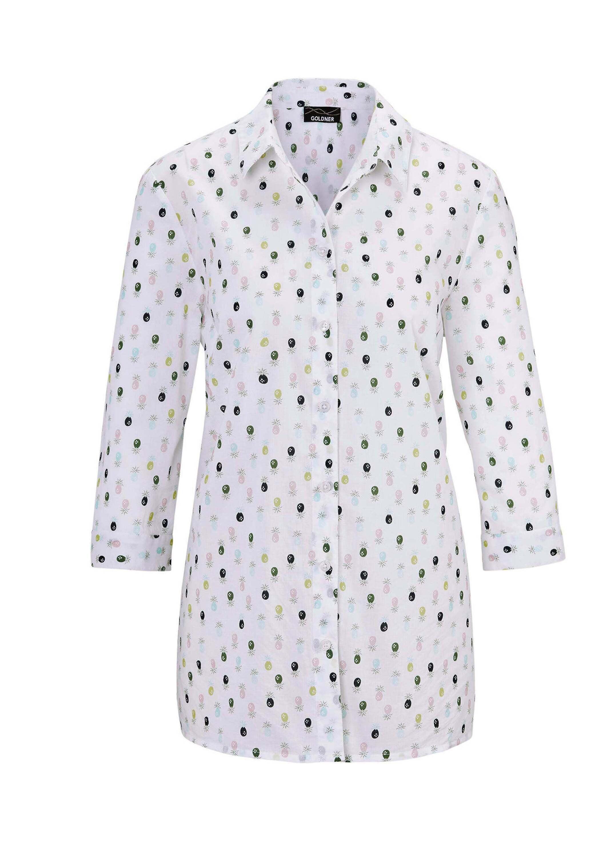 GOLDNER Klassische Bluse "Bluse mit Hemdkragen" keine/nicht relevant