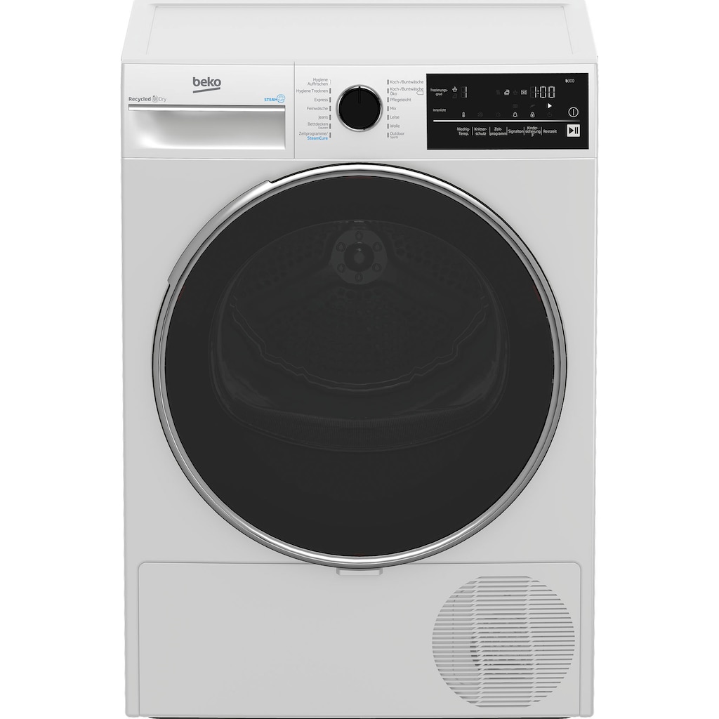 BEKO Wärmepumpentrockner »B3T42240S«, 8 kg