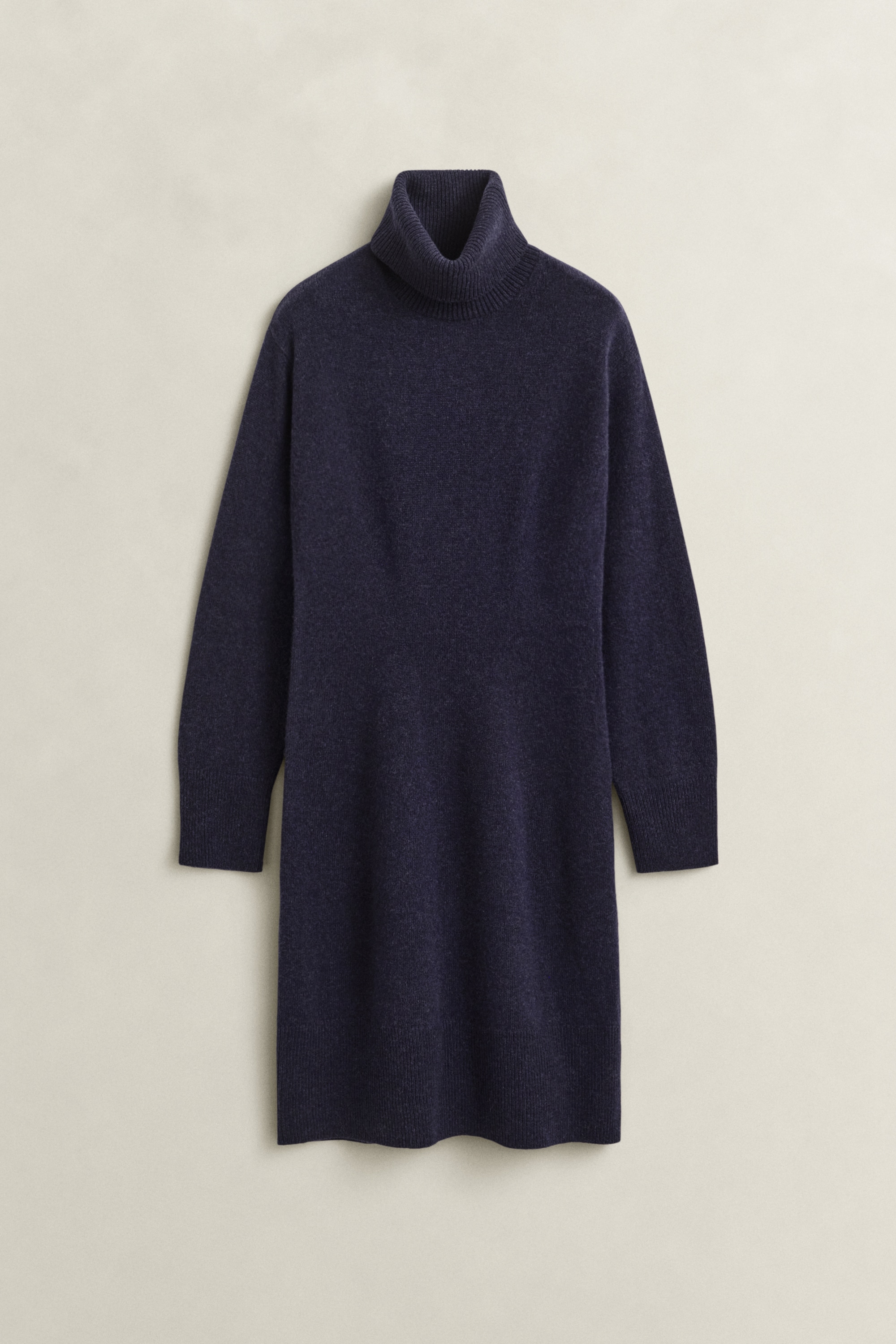 Gant Strickkleid "WOOL CASHMERE ROLLNECK"