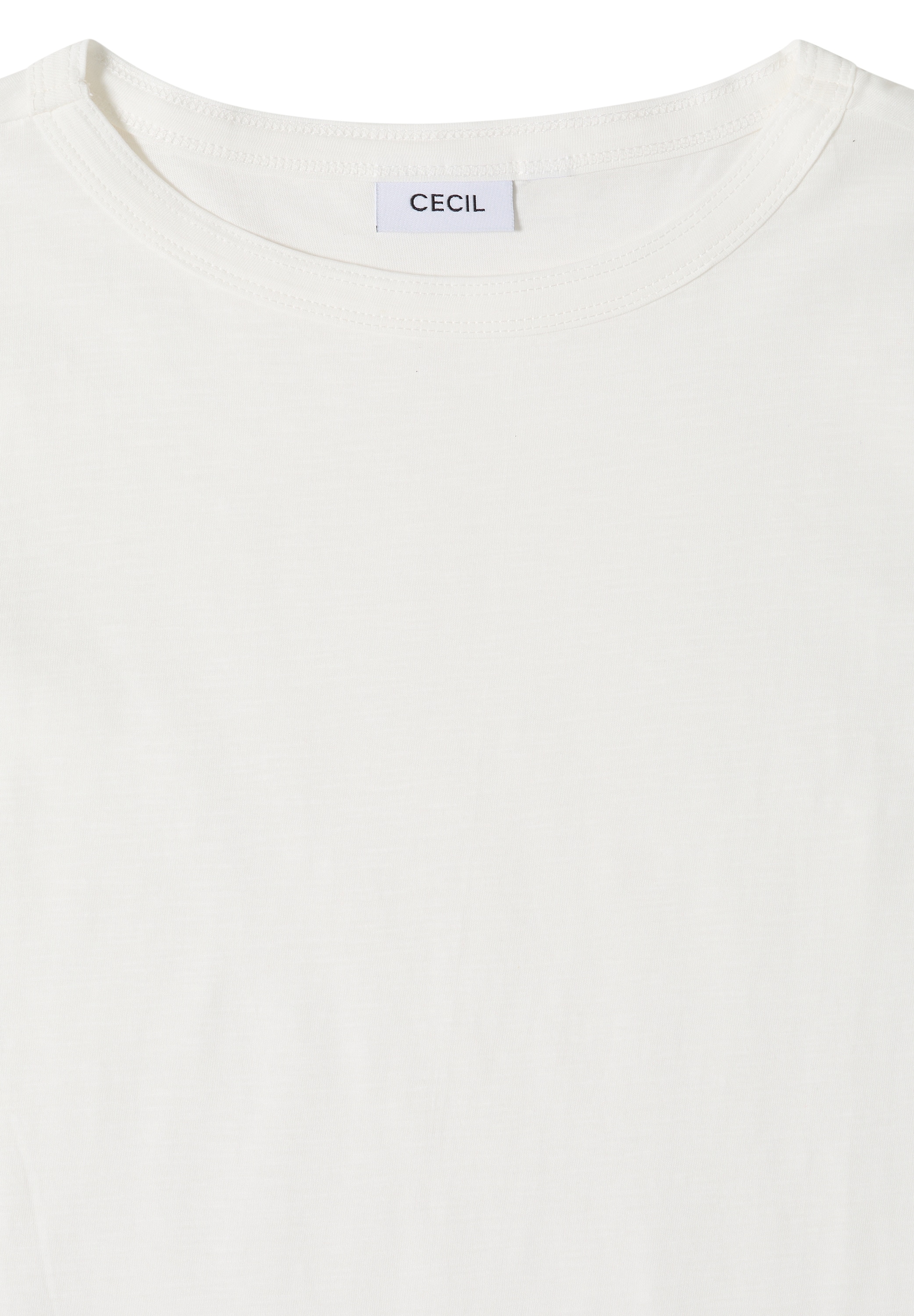 Cecil T-Shirt aus reiner Baumwolle