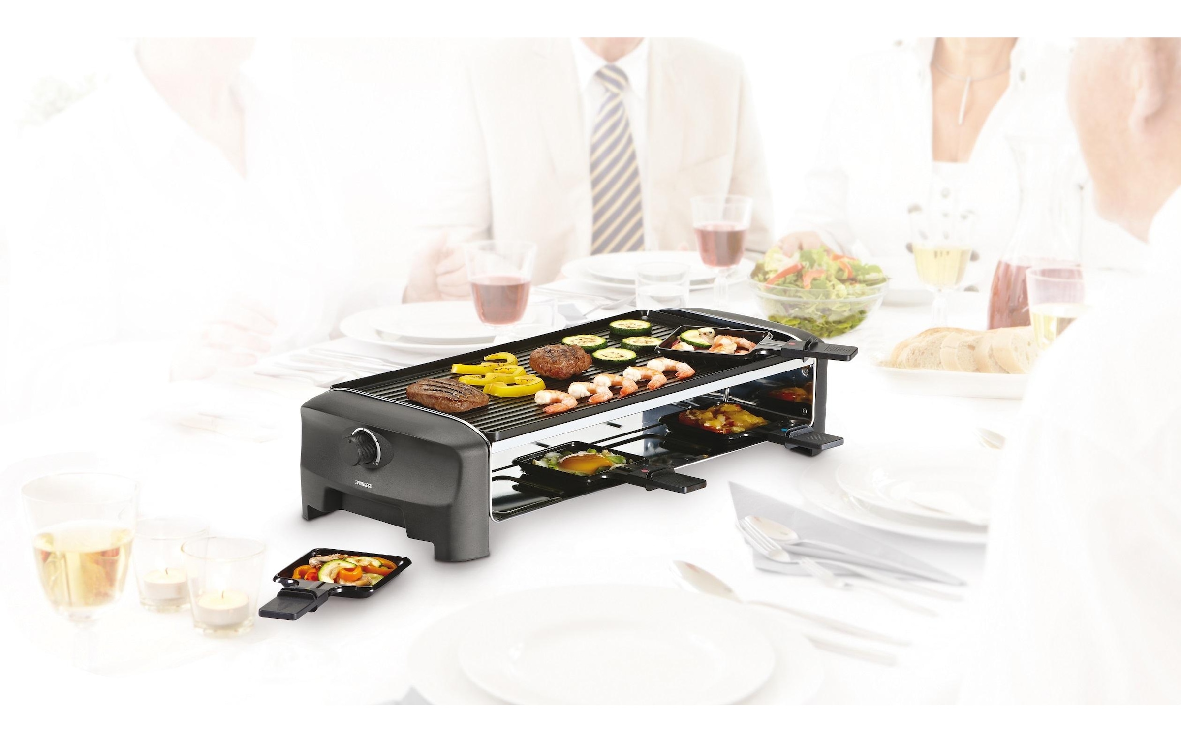 PRINCESS Raclette »8er Grill und Teppanyaki« 1.400 W