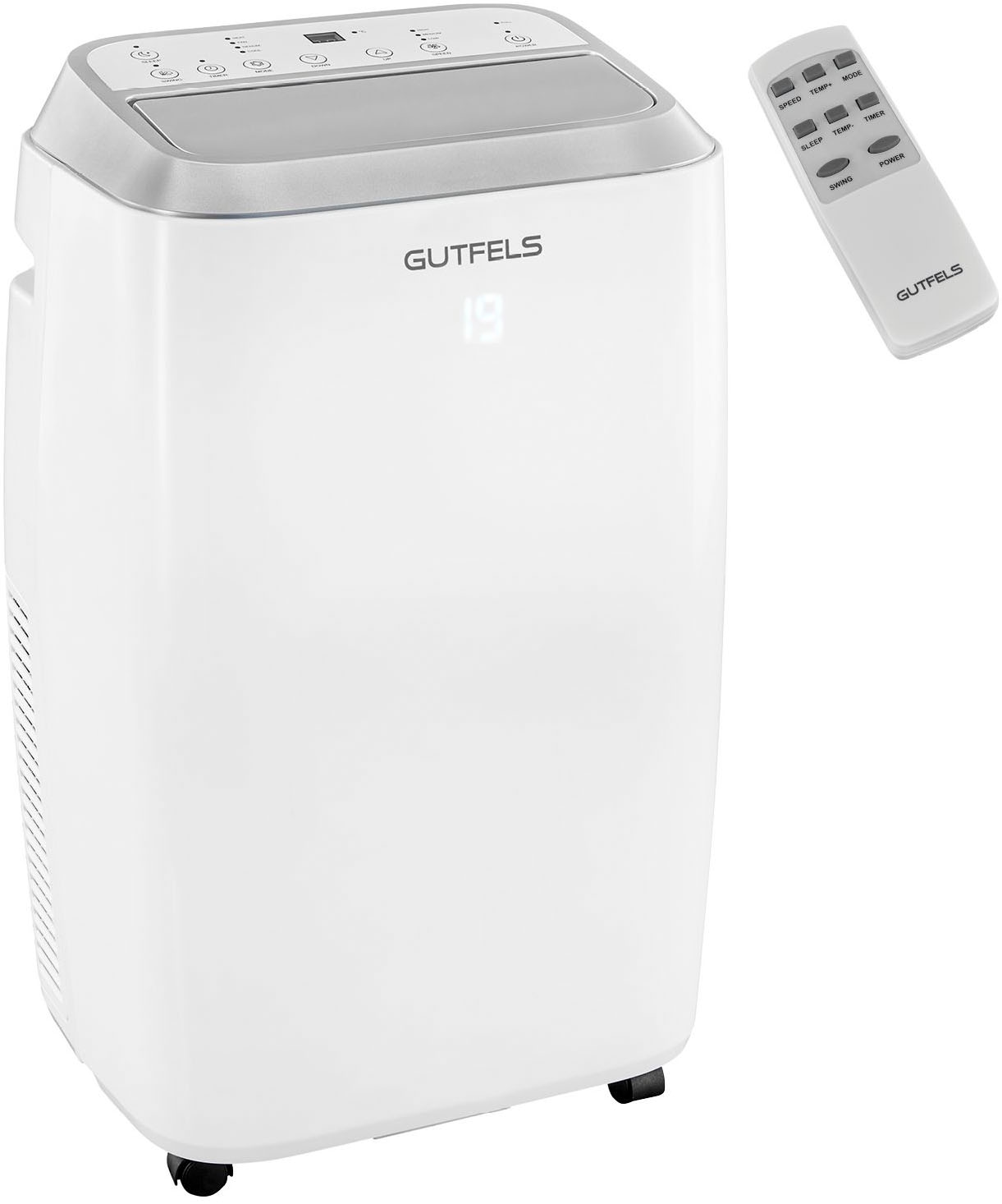 Gutfels 4-in-1-Klimagerät "CM 81457 we", Luftkühlung, Entfeuchtung, Ventilation, Heizen, geeignet für 45 m²