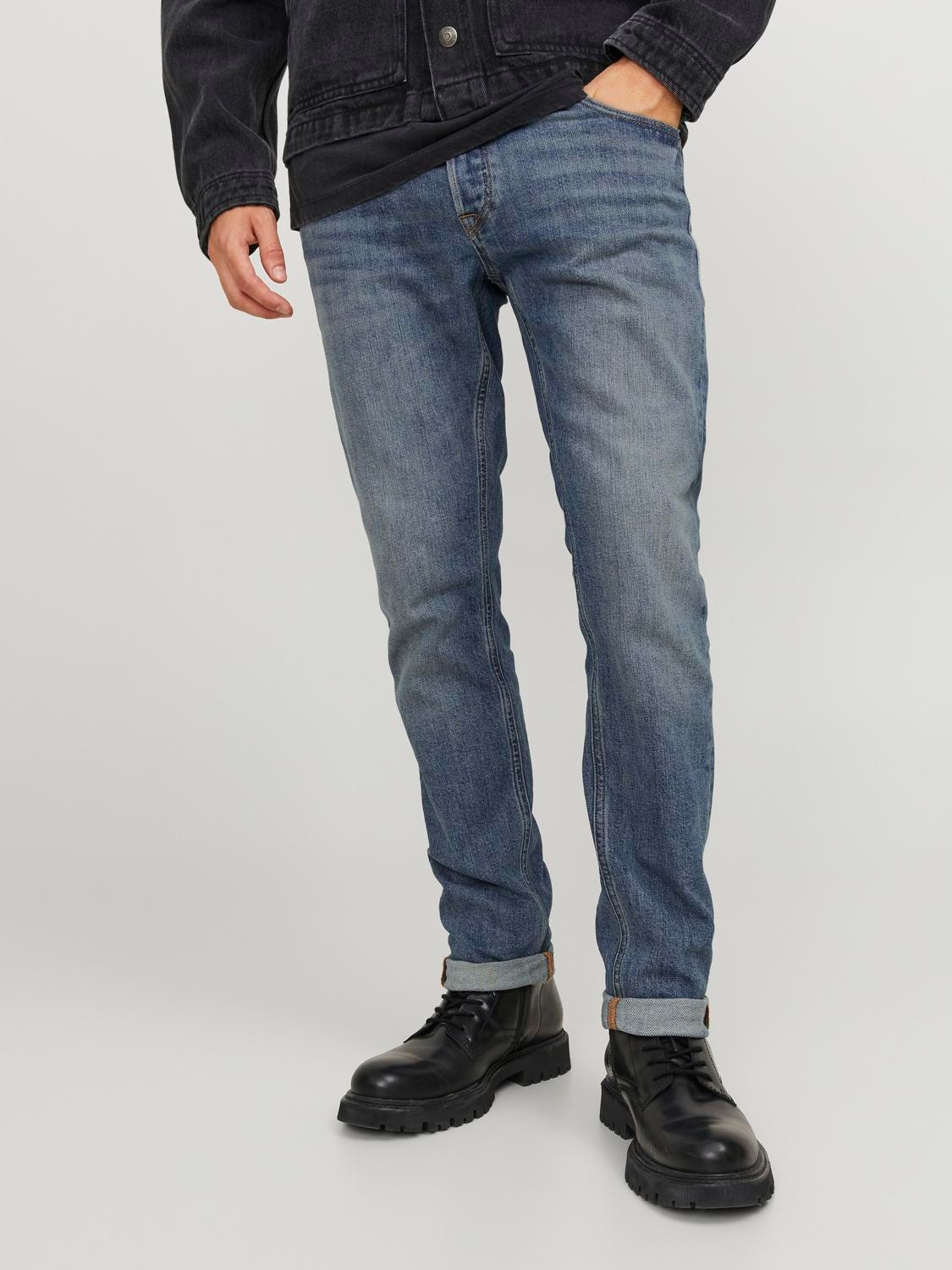 Jack & Jones Slim-fit-Jeans "JJIGLENN JJCOLE AM 171 SN"