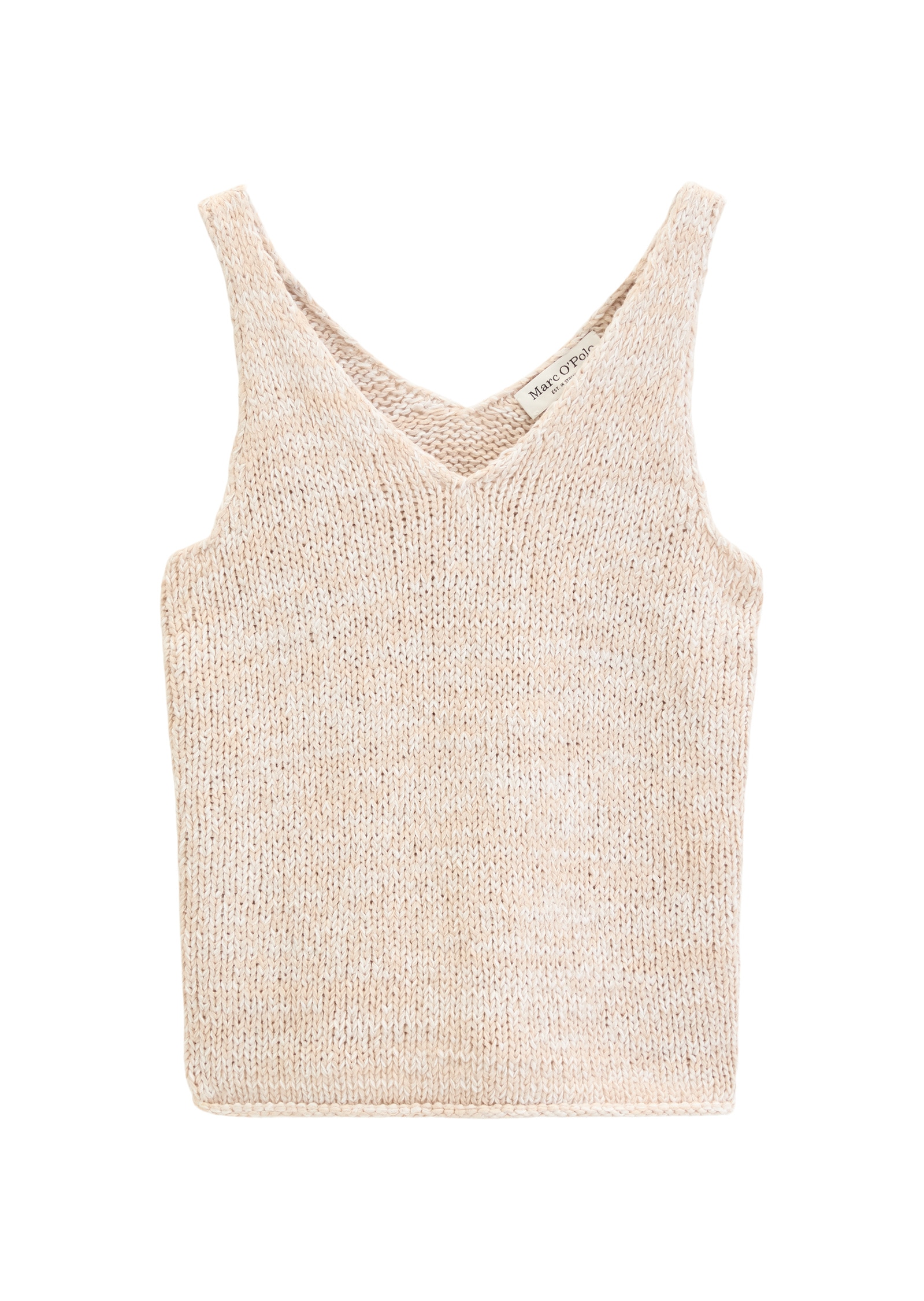 Marc O'Polo Kurzarmpullover »aus Bändchengarn«