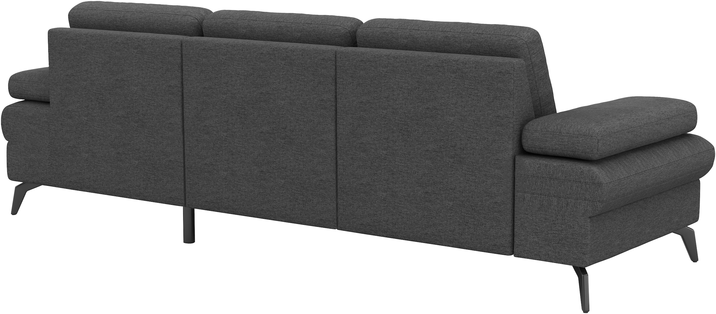 sit&more Ecksofa »Morris Jubi L-Form«, inkl. Armteilfunktion und 1 Zierkissen, wahlweise mit Bettfunktion