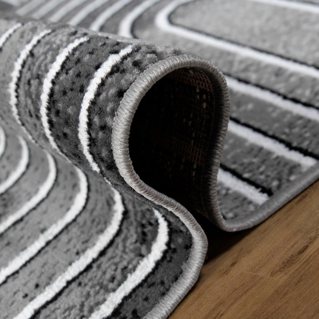 my home Teppich »»Lysandra««, rechteckig, 3D-Effekt, softer Kurzflor, pflegeleicht, leichter Glanz, Scandi-Look