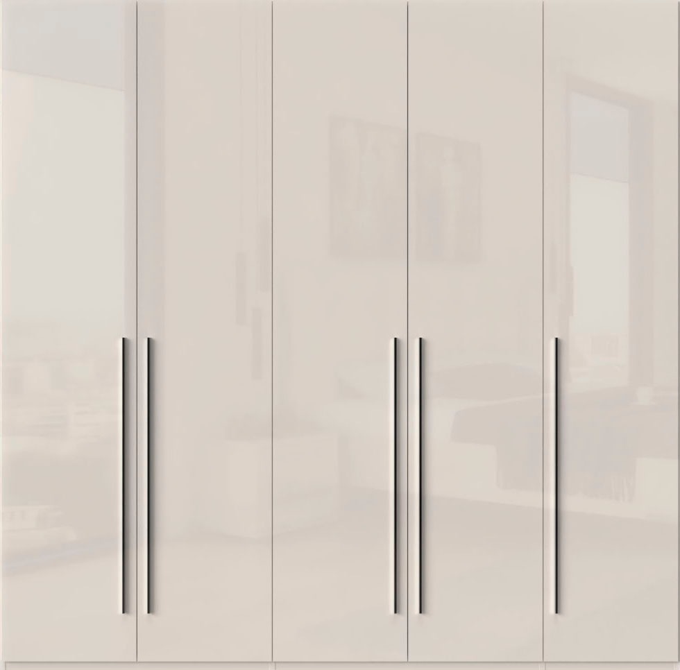 OTTO home Kleiderschrank "Piano, UV lackiert, hochglänzend in beige oder we günstig online kaufen