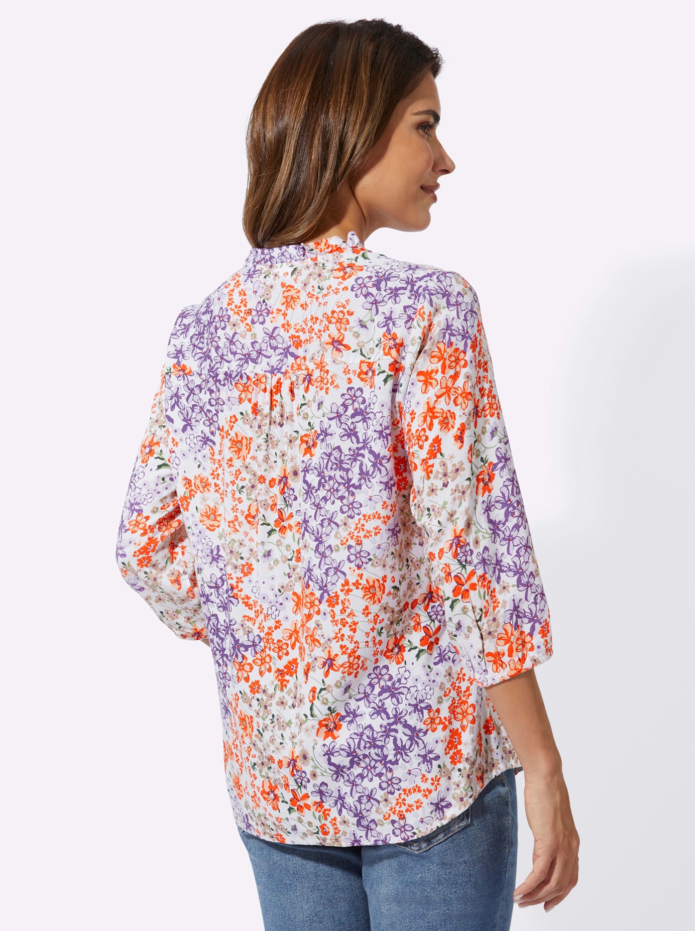Classic Basics Druckbluse