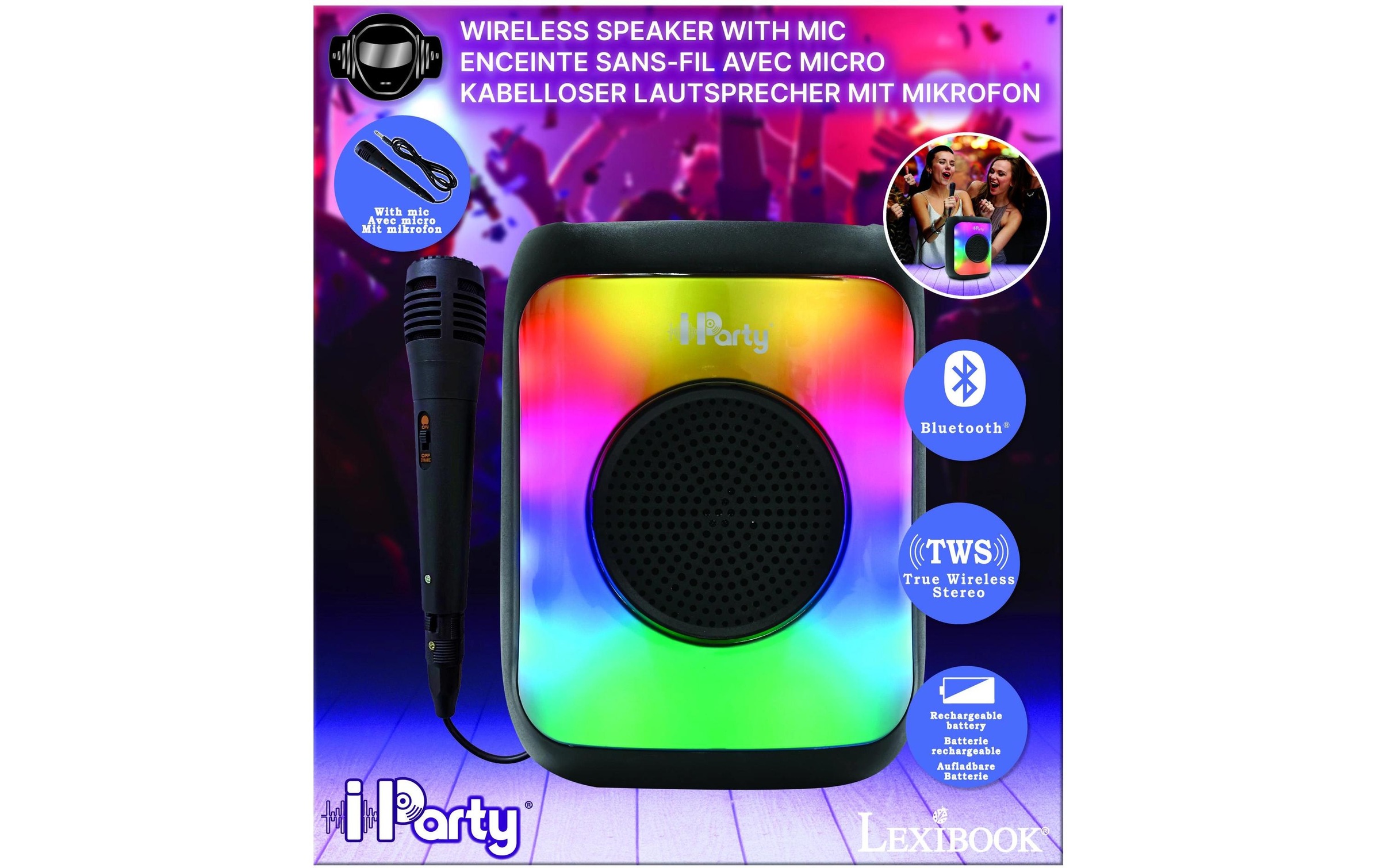 Lexibook® Bluetooth-Lautsprecher »mit Mikrofon« ( )