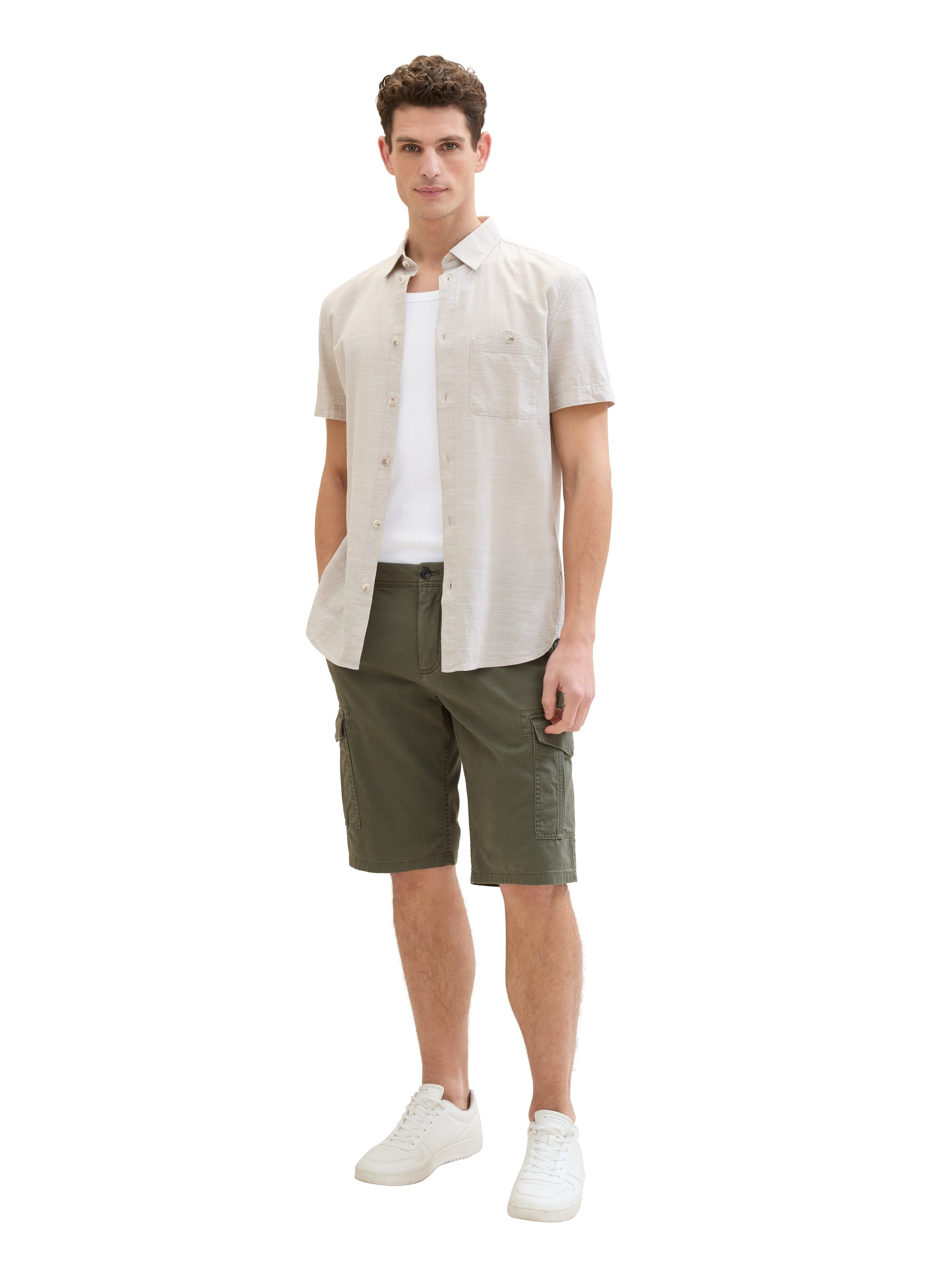 TOM TAILOR Bermudas, mit aufgesetzten Taschen