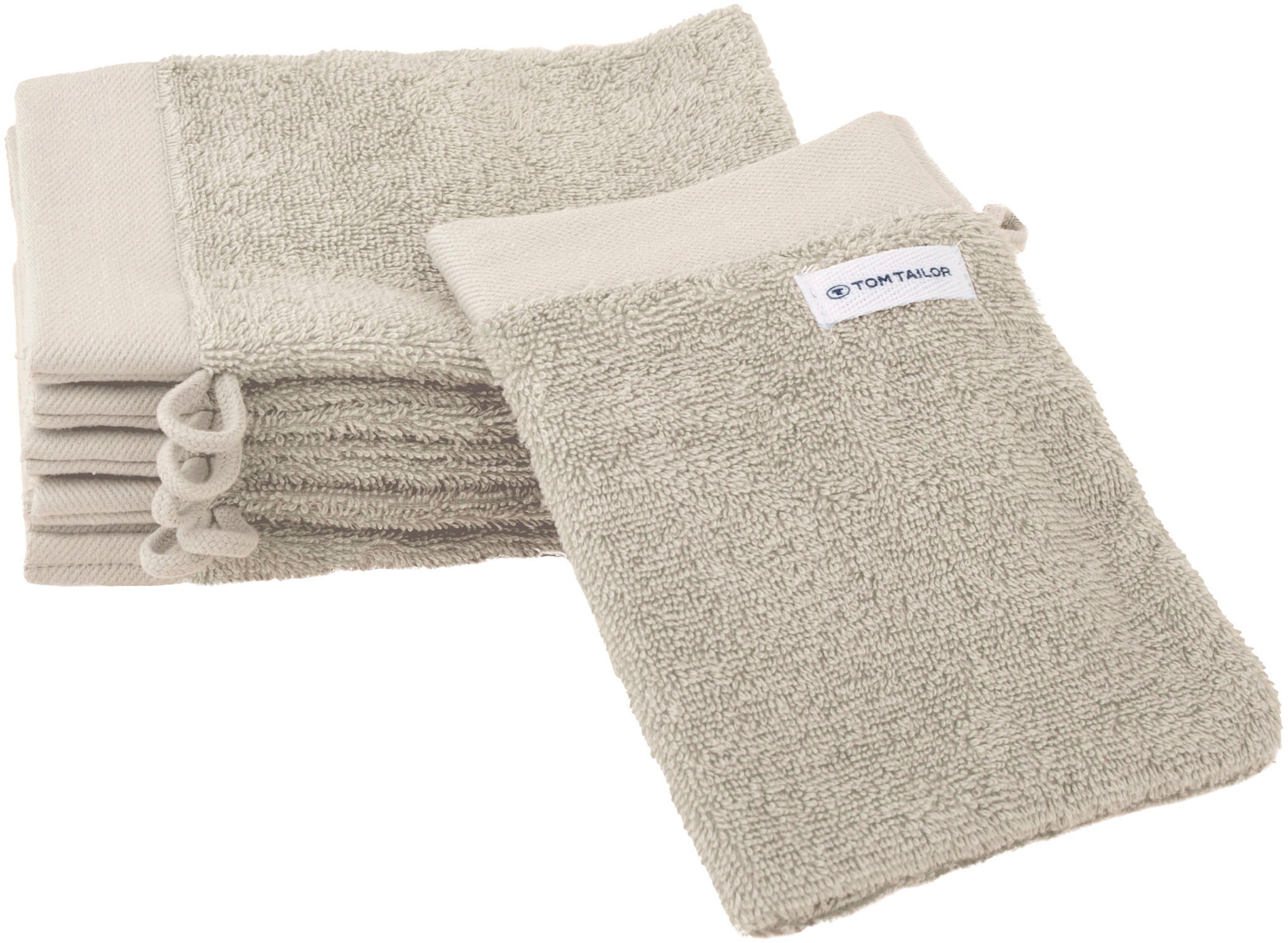 TOM TAILOR HOME Waschhandschuh "Waschhandschuh COLOR BATH"