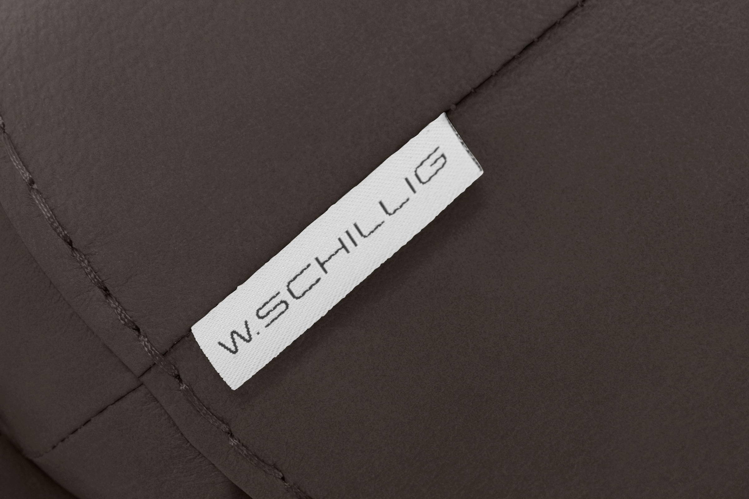 W.SCHILLIG Hocker »montanaa« mit Metallkufen in Chrom glänzend, Breite 71 cm