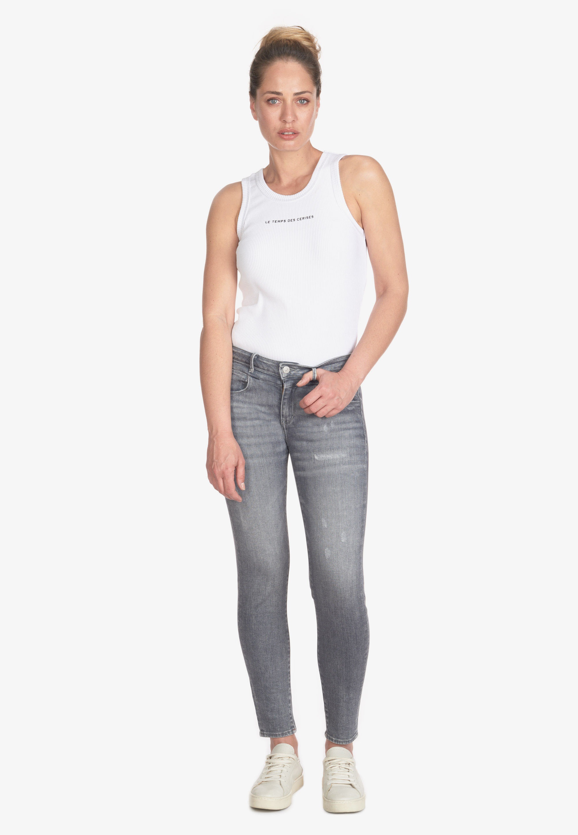 Le Temps Des Cerises 7/8-Hose »POWERC«, im Skinny Fit-Schnitt für kaufen |  BAUR