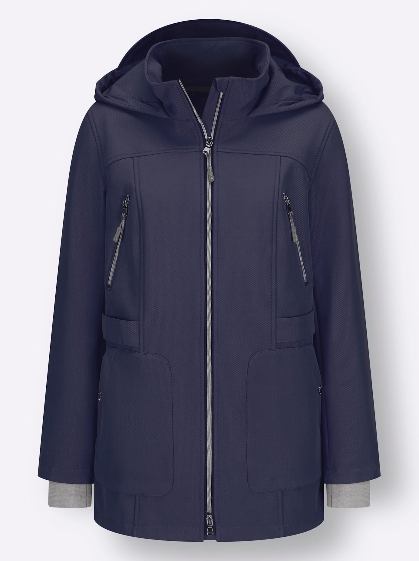 Casual Looks Softshelljacke, mit Kapuze