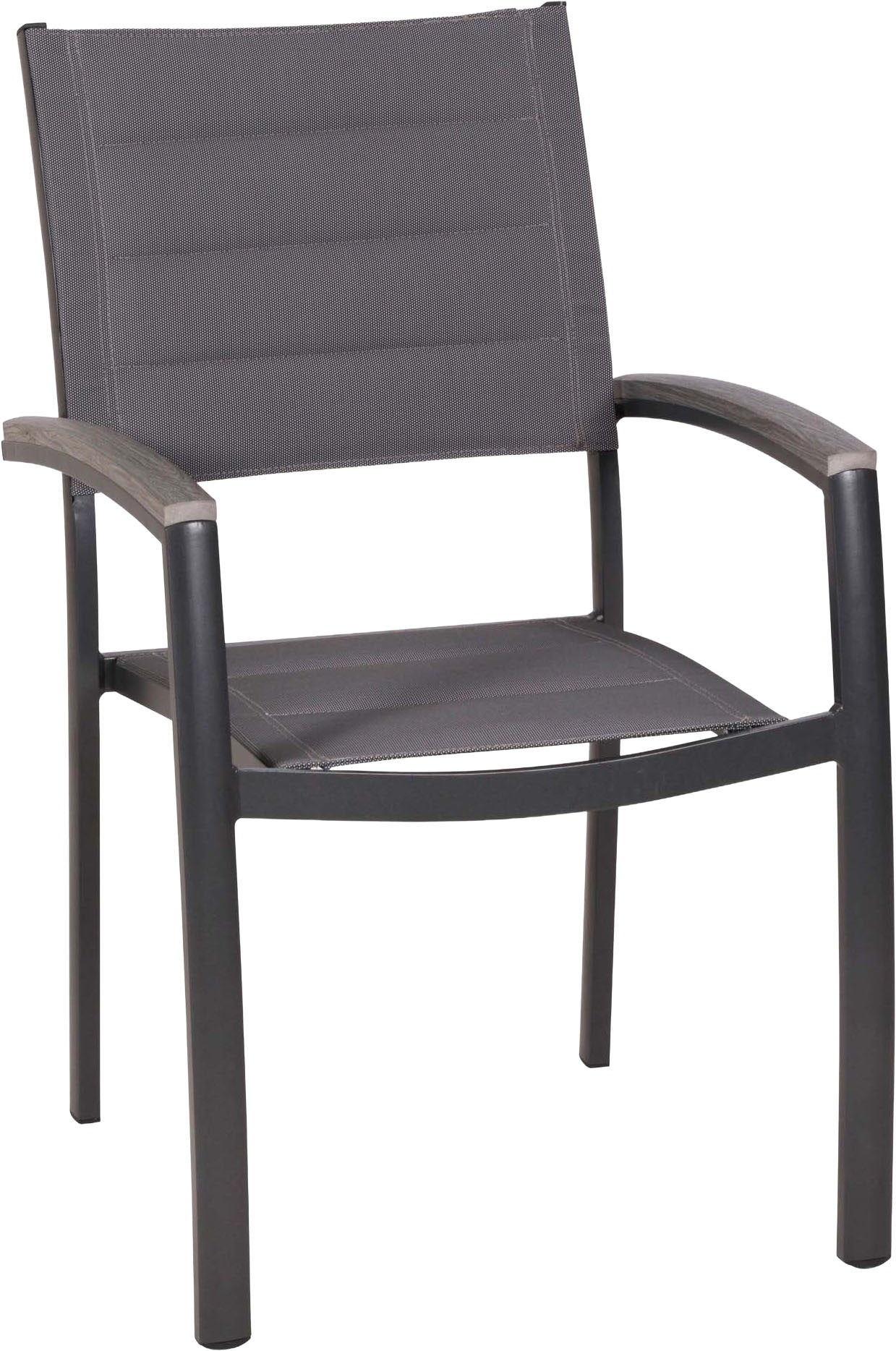 MERXX Gartensessel »Pisa« Set, 2 Stk. tlg. Armlehnen aus Kunststoff