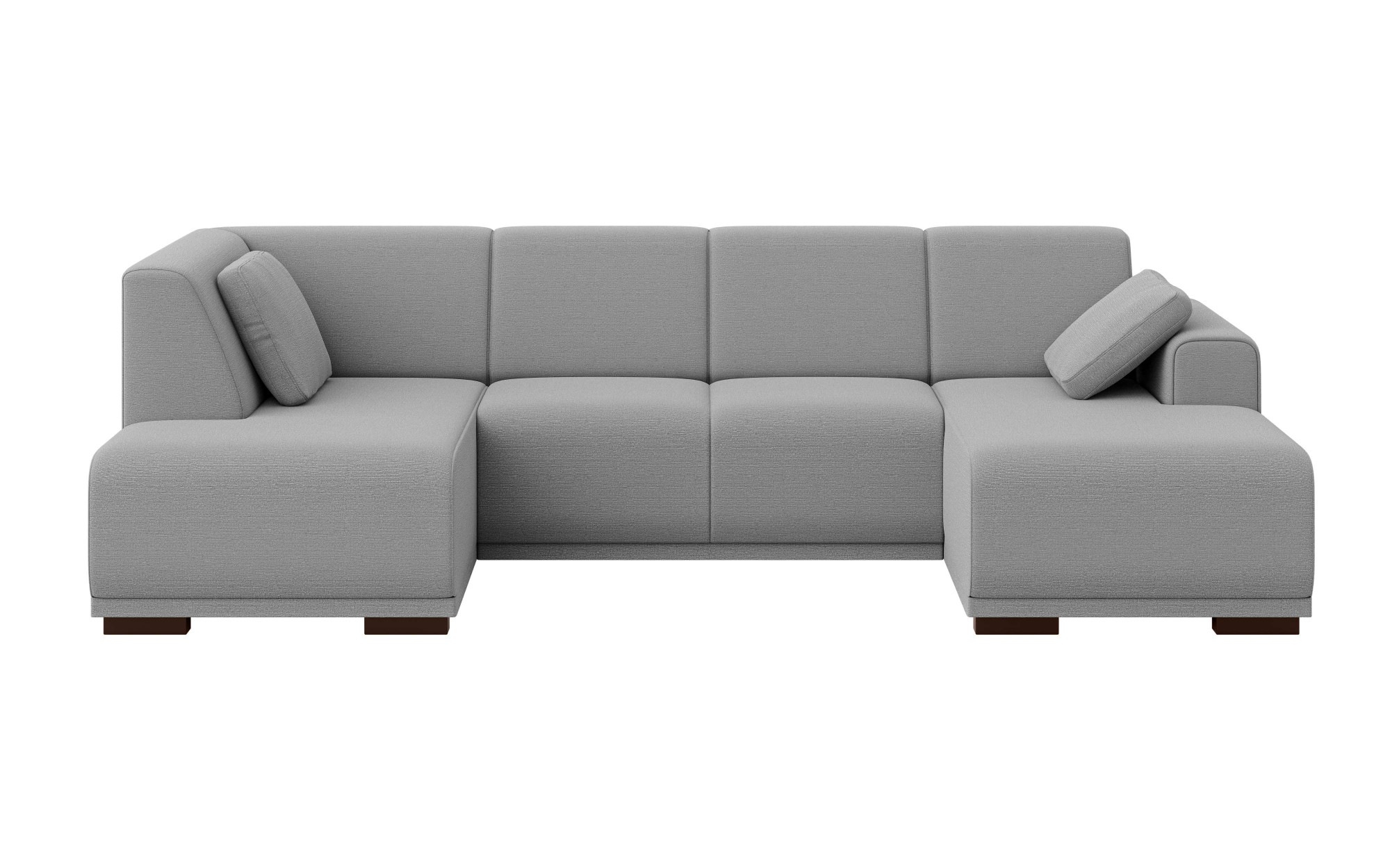 Home affaire Wohnlandschaft "BORNHOLM U-Form mit Recamiere rechts/links, B/ günstig online kaufen