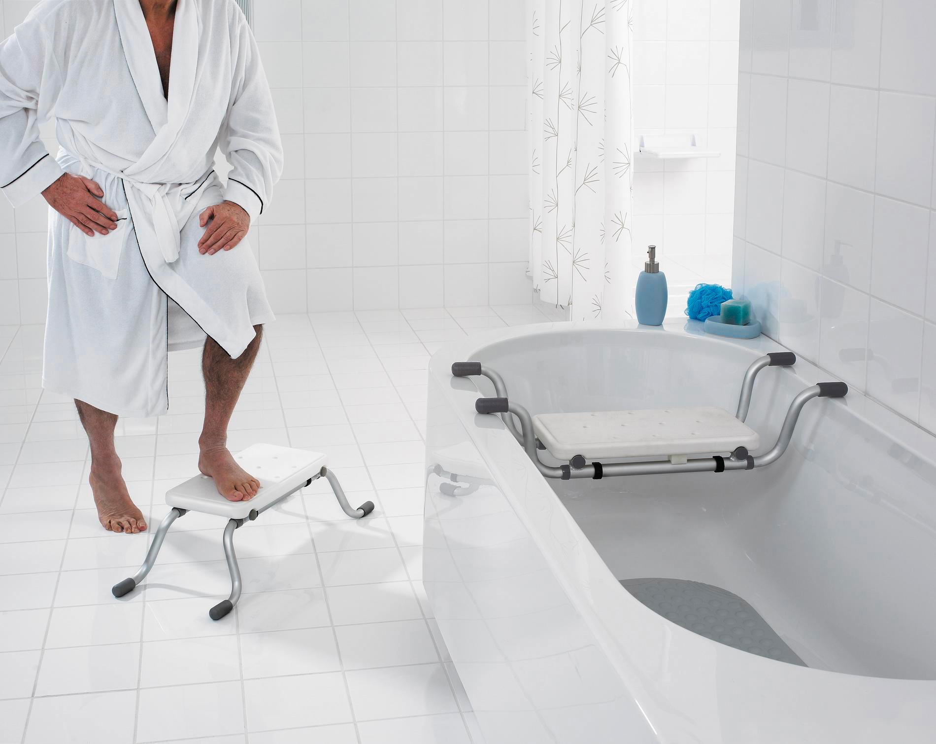 Ridder Badewannensitz »Sid«, belastbar bis 100 kg, 2-in-1, als Sitz und Schemel nutzbar