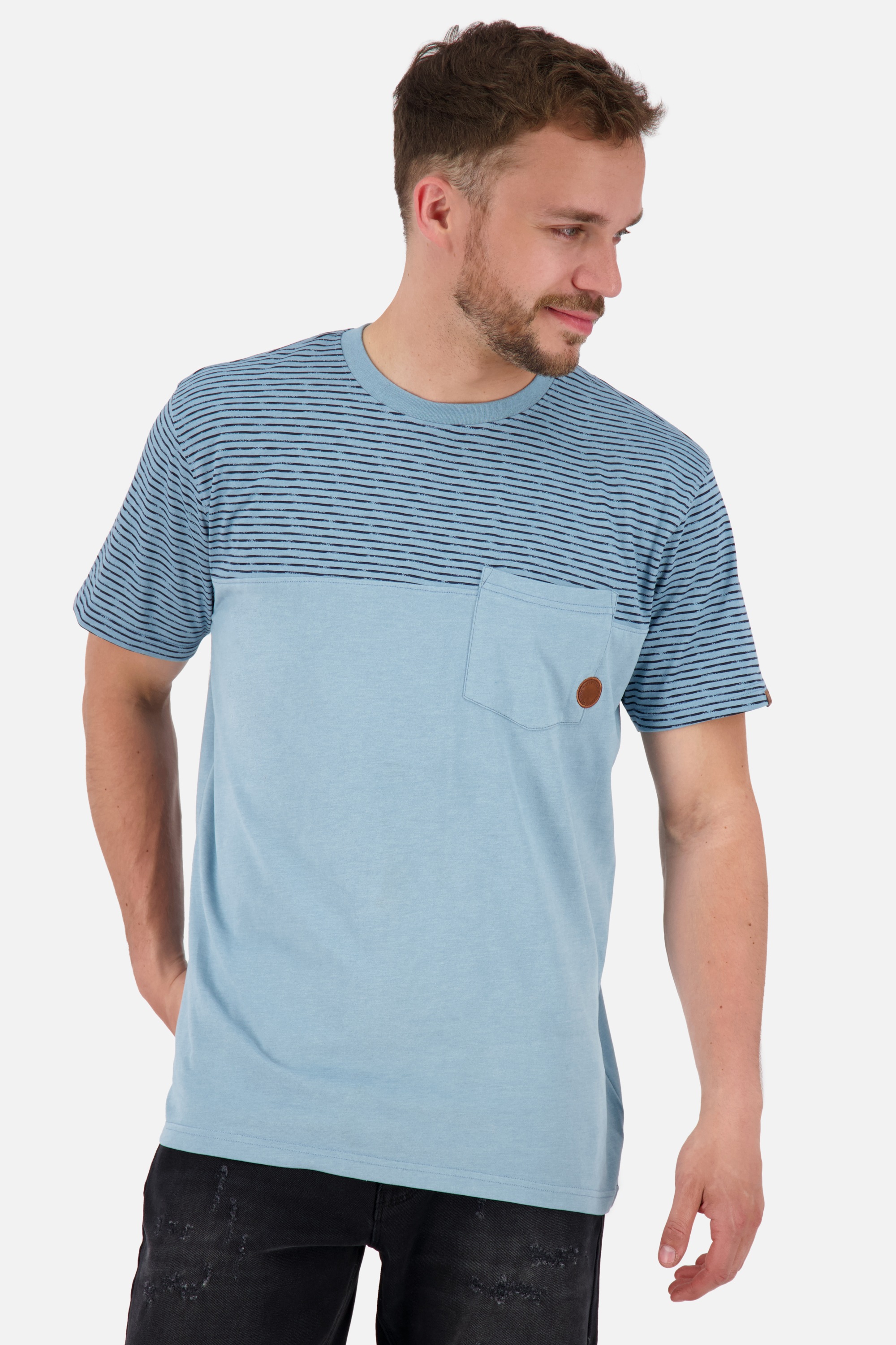 Alife & Kickin Rundhalsshirt »LeopoldAK Z Shirt Herren Kurzarmshirt, Shirt«  ▷ kaufen | BAUR