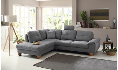 Home affaire Ecksofa »Laverna«, wahlweise mit Bettfunktion in 4 Bezugsqualitäten kaufen Home affaire Ecksofa »Laverna«, wahlweise mit Bettfunktion in 4 Bezugsqualitäten kaufen