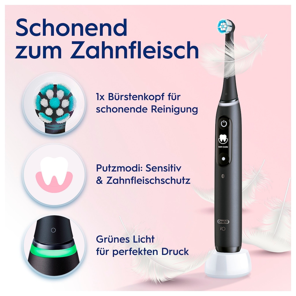 Oral-B Elektrische Zahnbürste »iO 6 Duopack«, 3 St. Aufsteckbürsten