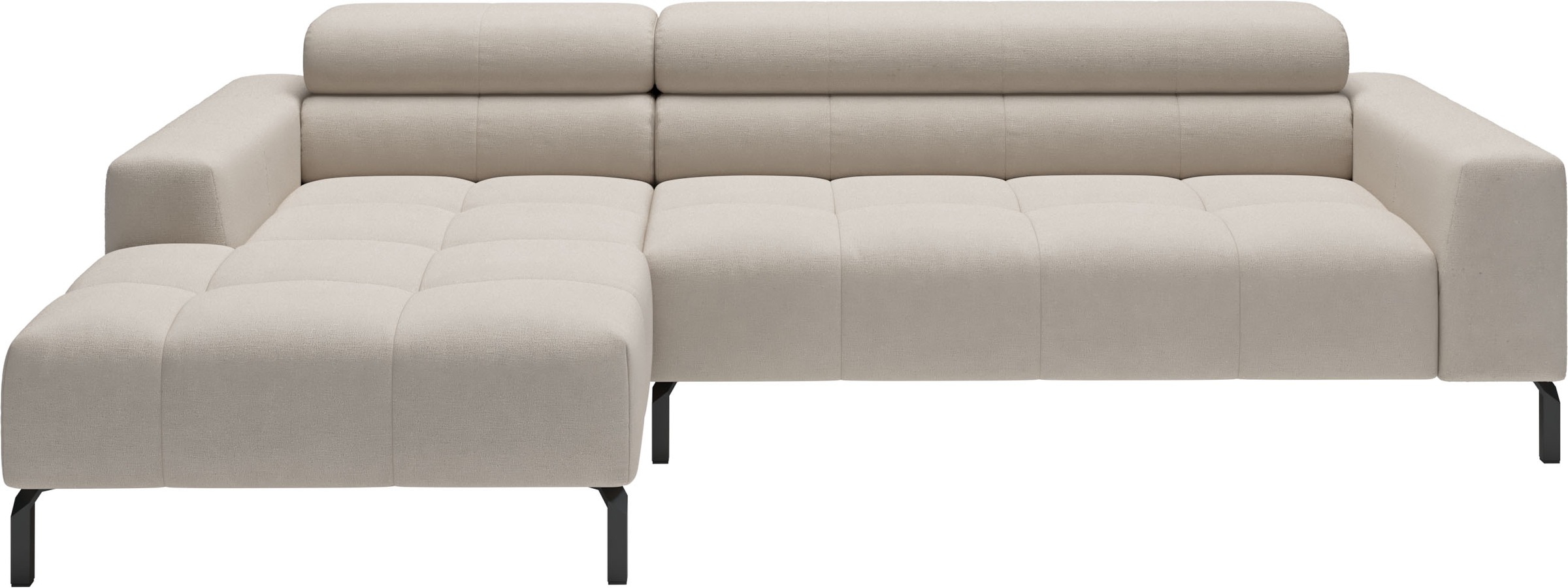 Home affaire Ecksofa "Ecksofa Claya, L-Form, Kopfteilverstellung, Breite 25 günstig online kaufen