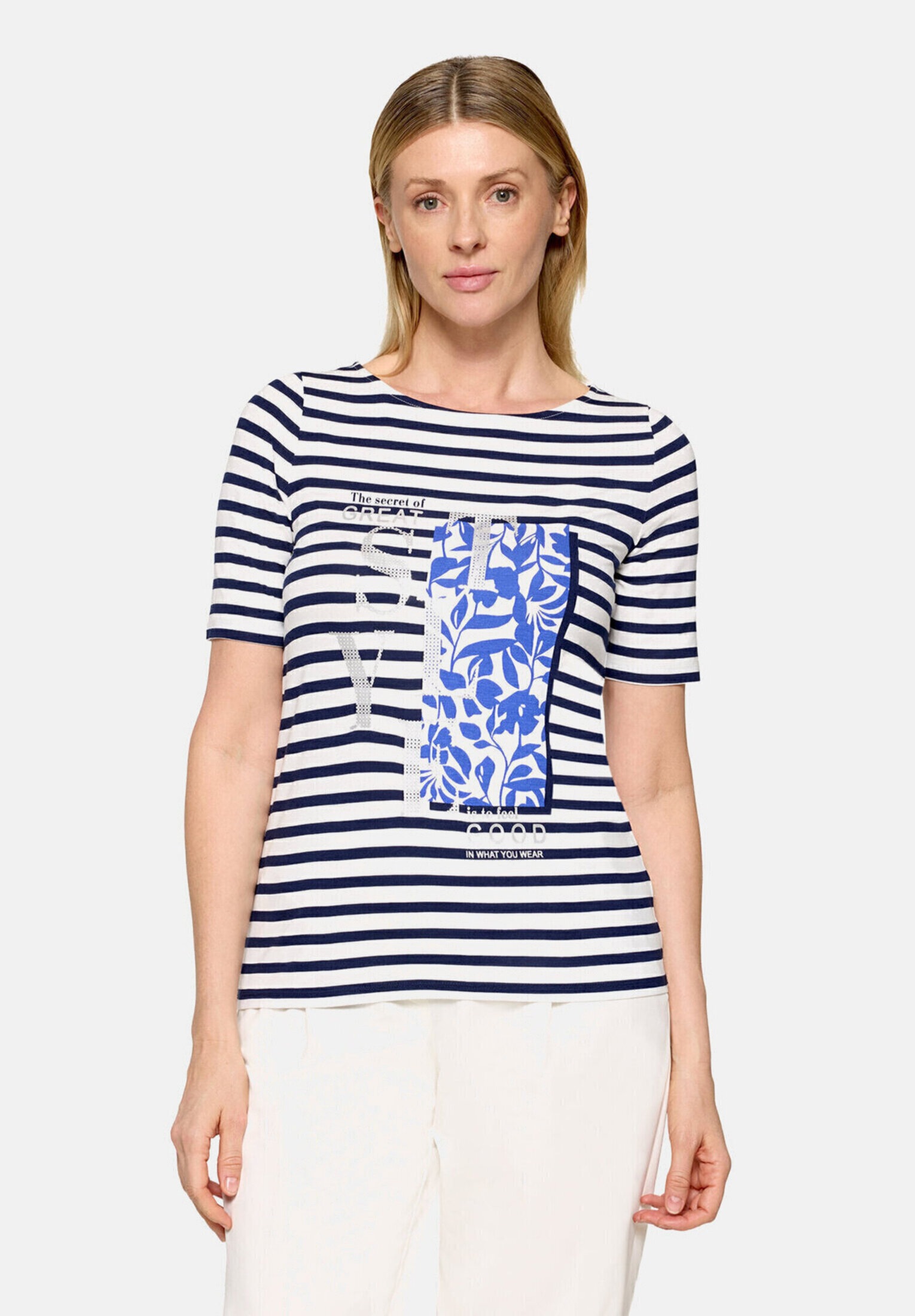 Betty Barclay Kurzarmshirt »Damen mit Placement« 1 tlg.