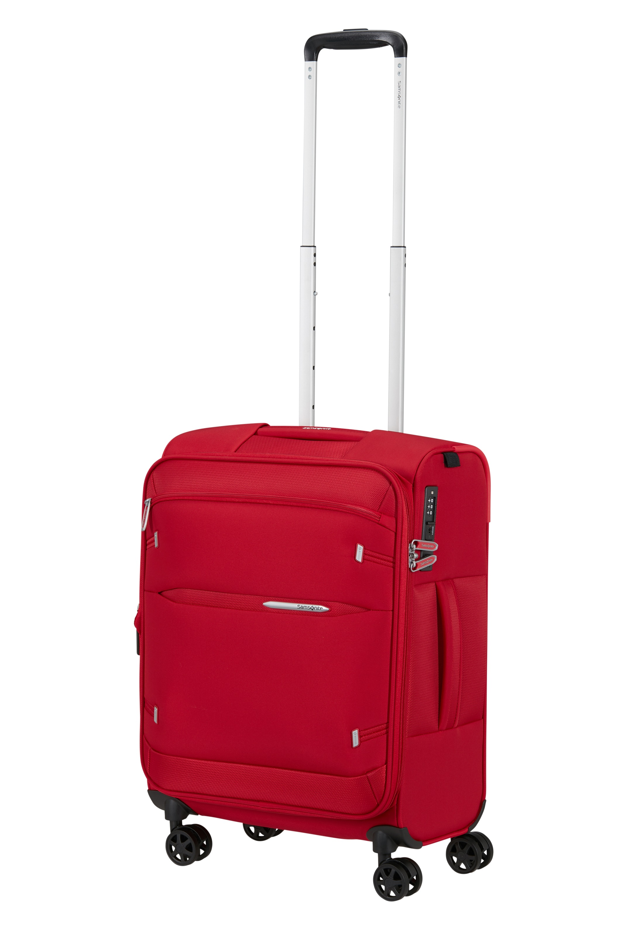 Samsonite Weichgepäck-Trolley "GOTWIST" 42 l 4 Rollen mit Teleskopgriff und mehreren Tragegriffen, innen aus Polyester