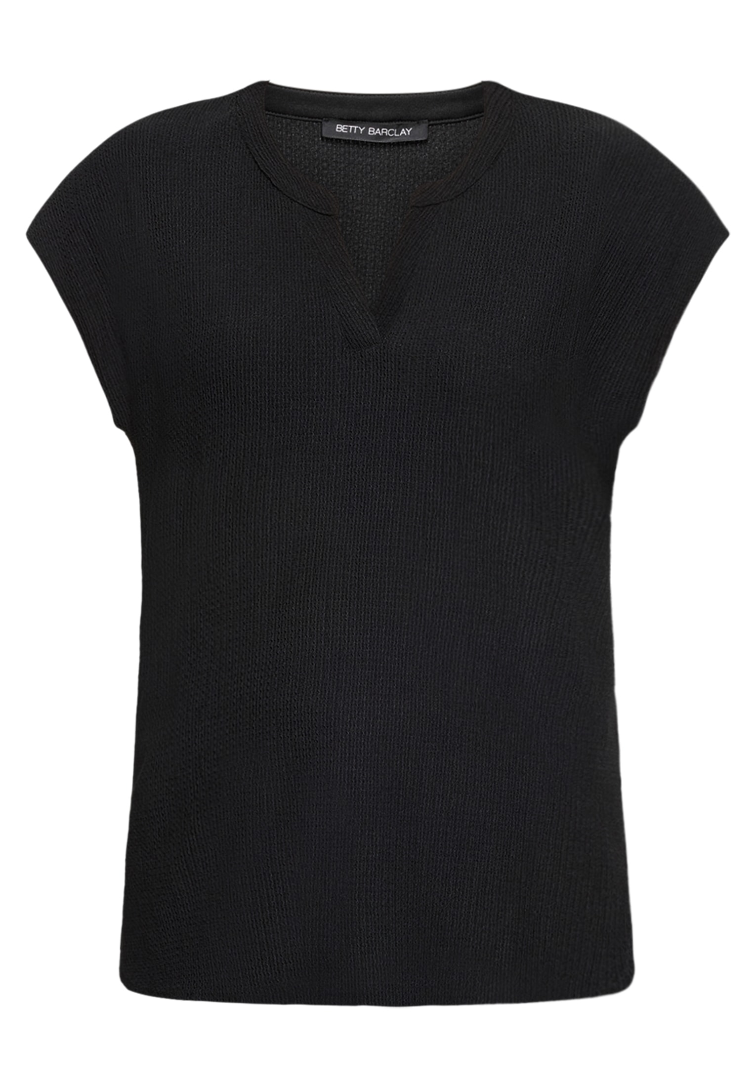 Betty Barclay Kurzarmshirt »Damen mit V-Ausschnitt« 1