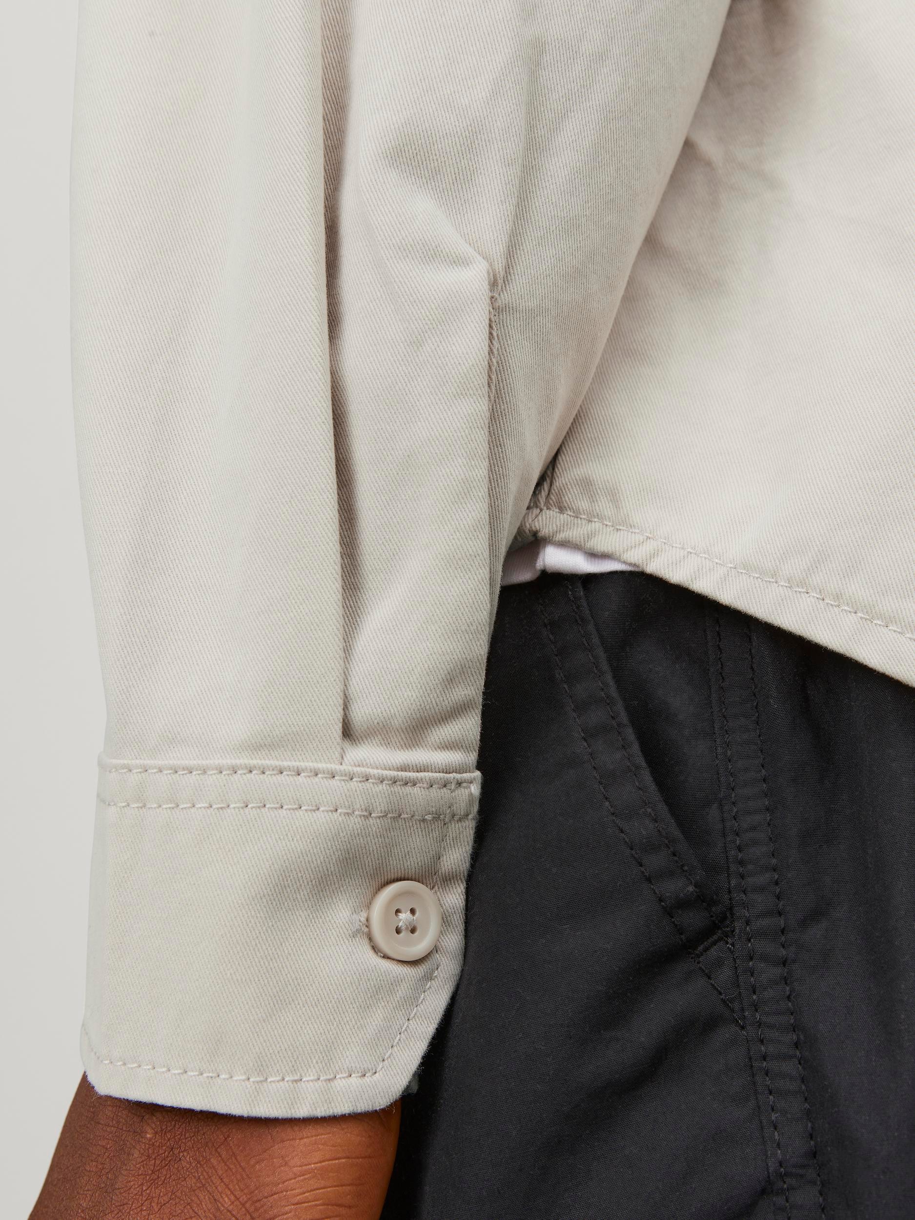 Jack & Jones Langarmhemd »JCOCOLLECTIVE ZAC OVERSHIRT LS SN«