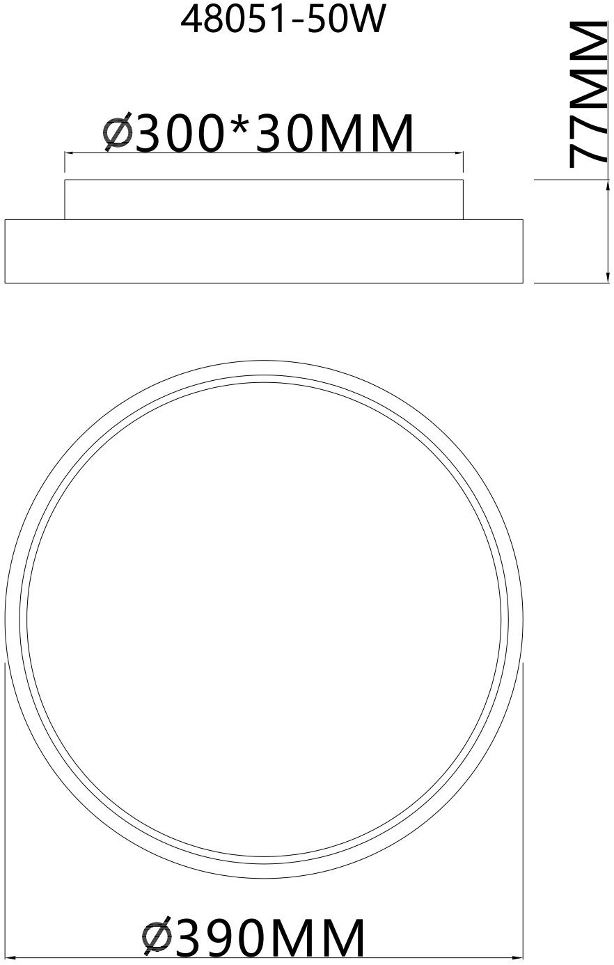 GLOBO LIGHTING Deckenleuchte »JESS« LED-Modul 1 Stk. Smarte Deckenleuchte, dimmbar, App-Steuerung, vielseitig