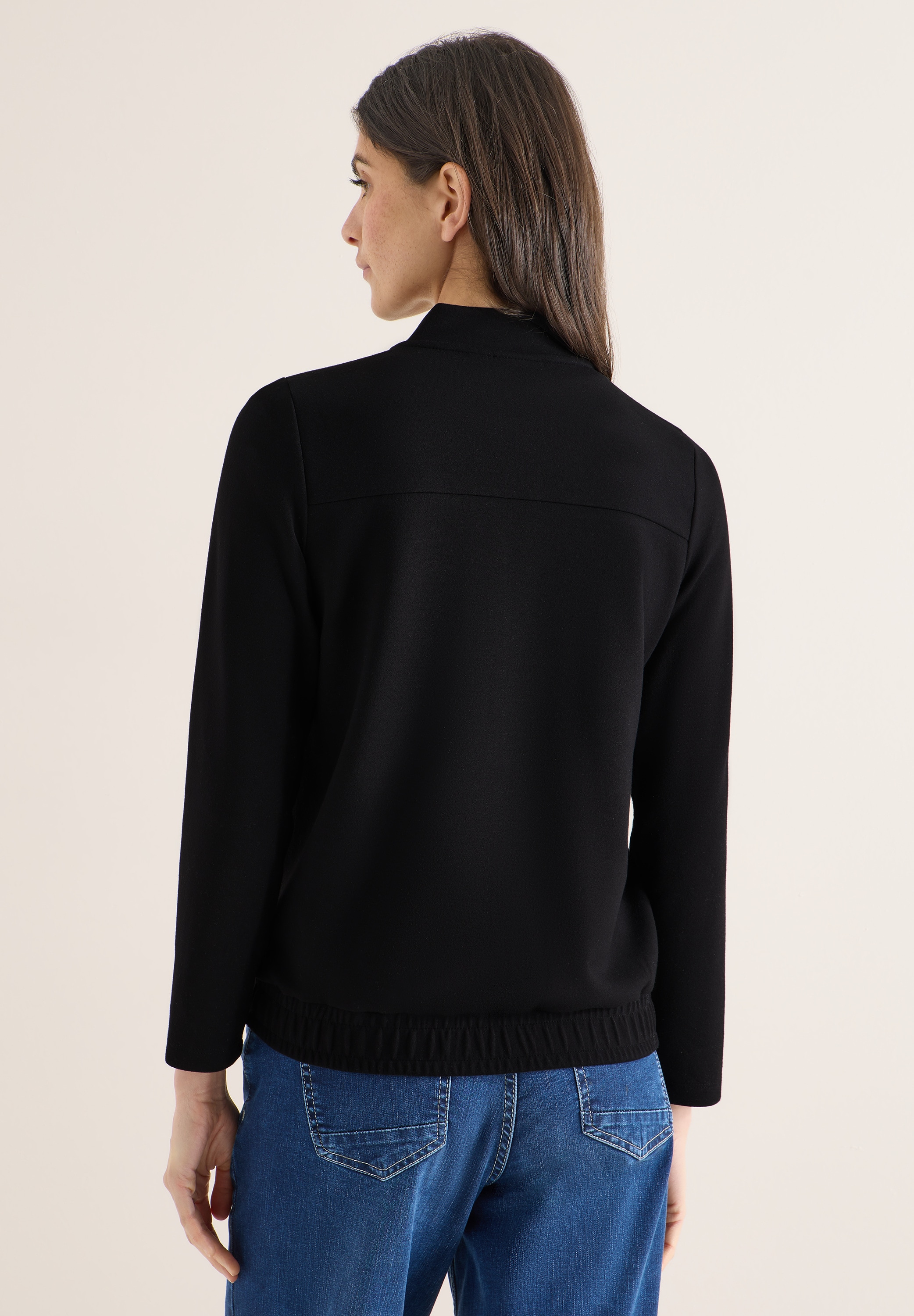 Cecil Blouson ohne Kapuze Rundhalsausschnitt