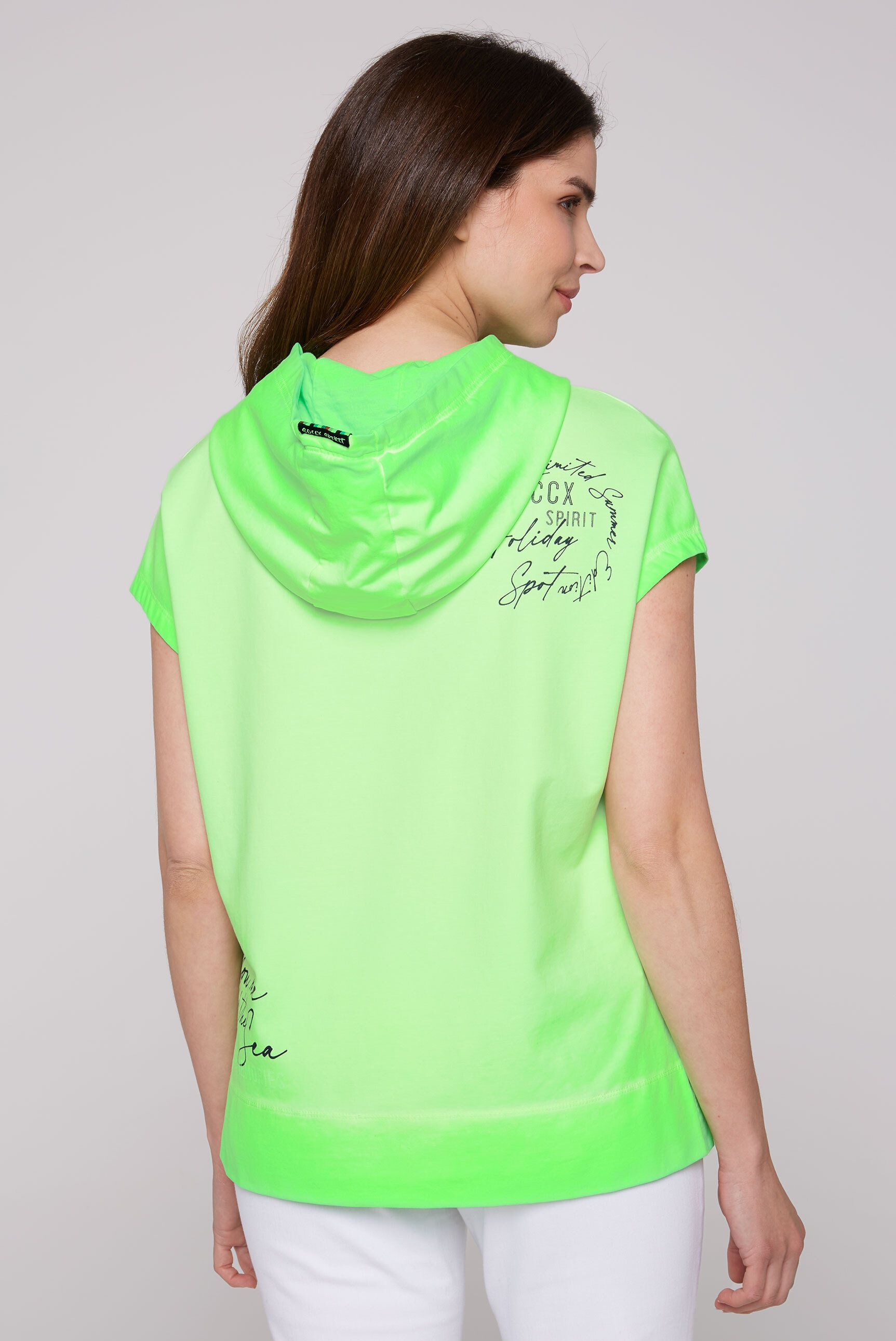 SOCCX Kapuzensweatshirt, mit überschnittenen Schultern