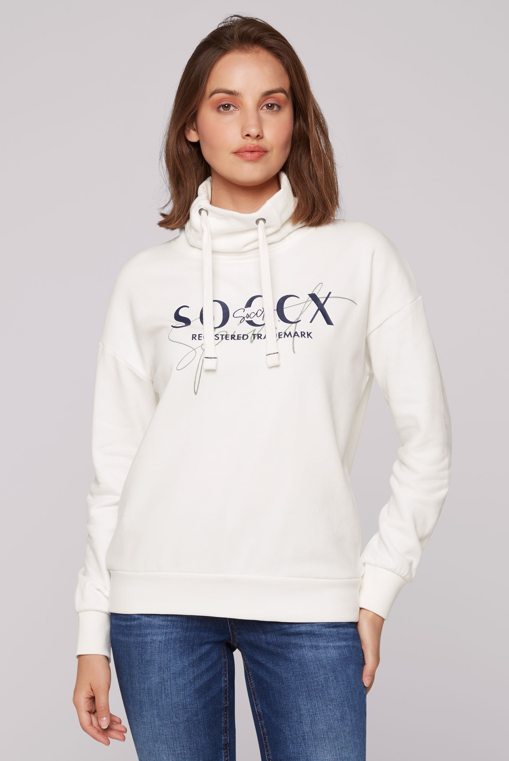 SOCCX Sweater, mit Baumwolle